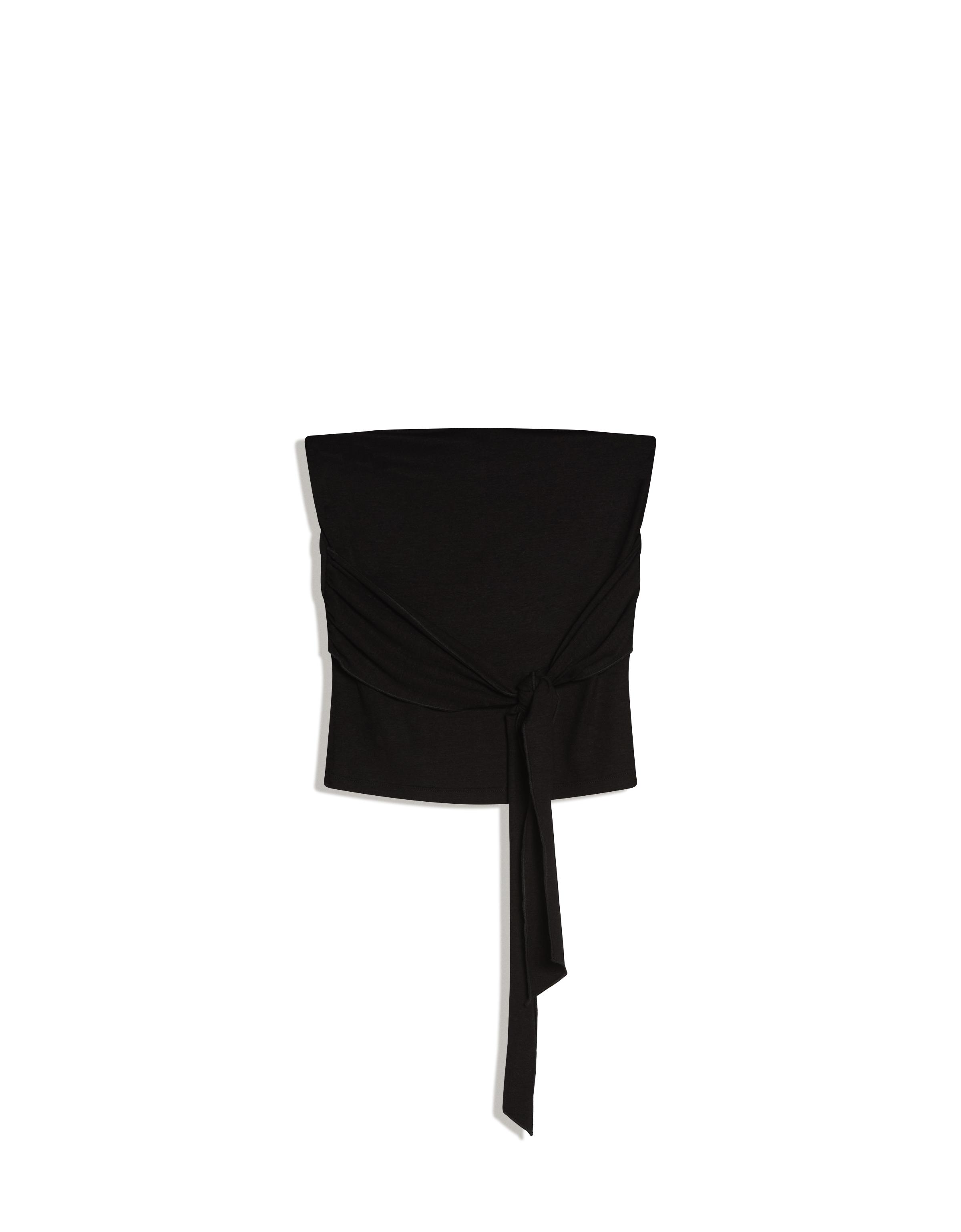 Fiyonklu bandeau top - Görsel 7