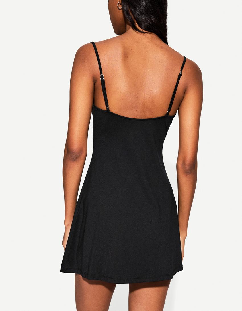 Suzanjas Maxi Abito da Sera IN Nero, Taglia L XXL/38-42 Suzanjas Maxi Abito da Sera IN Nero, Taglia L XXL/38-42