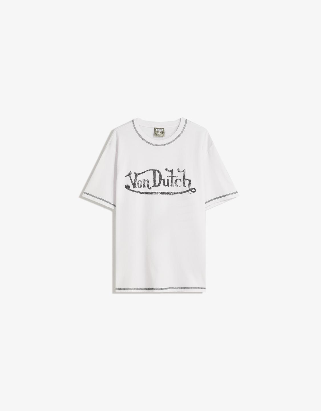 Von Dutch print short-sleeve T-shirt