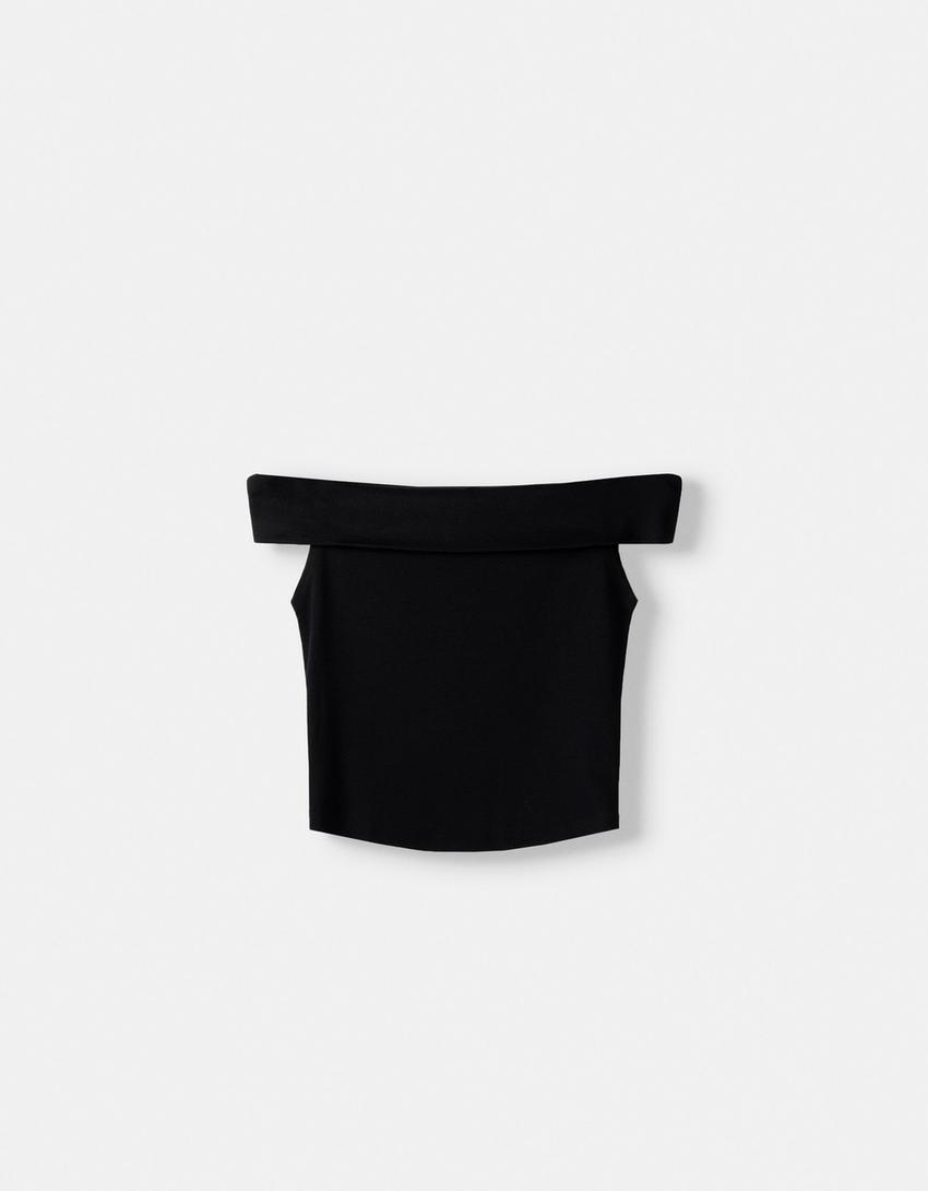 Ensemble top et jupe-Noir-5