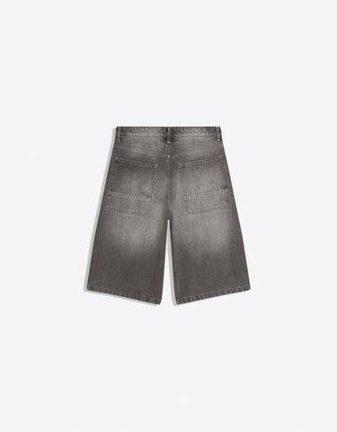 Skater denim Bermuda shorts — Grey 6