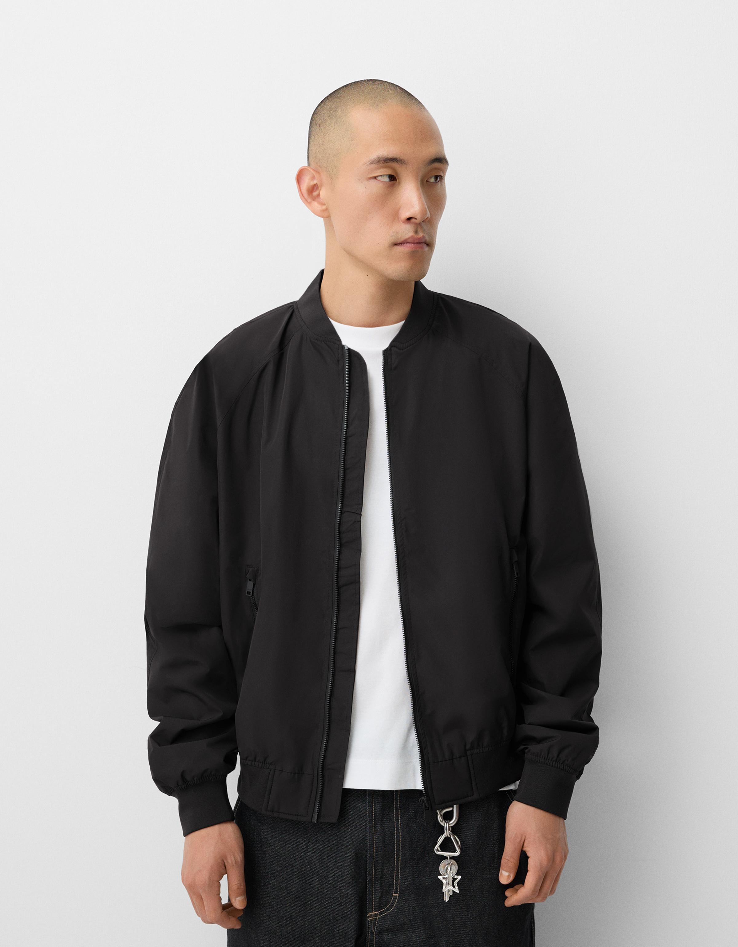 Lightweight bomber jacket Jackets and coats Men Bershka