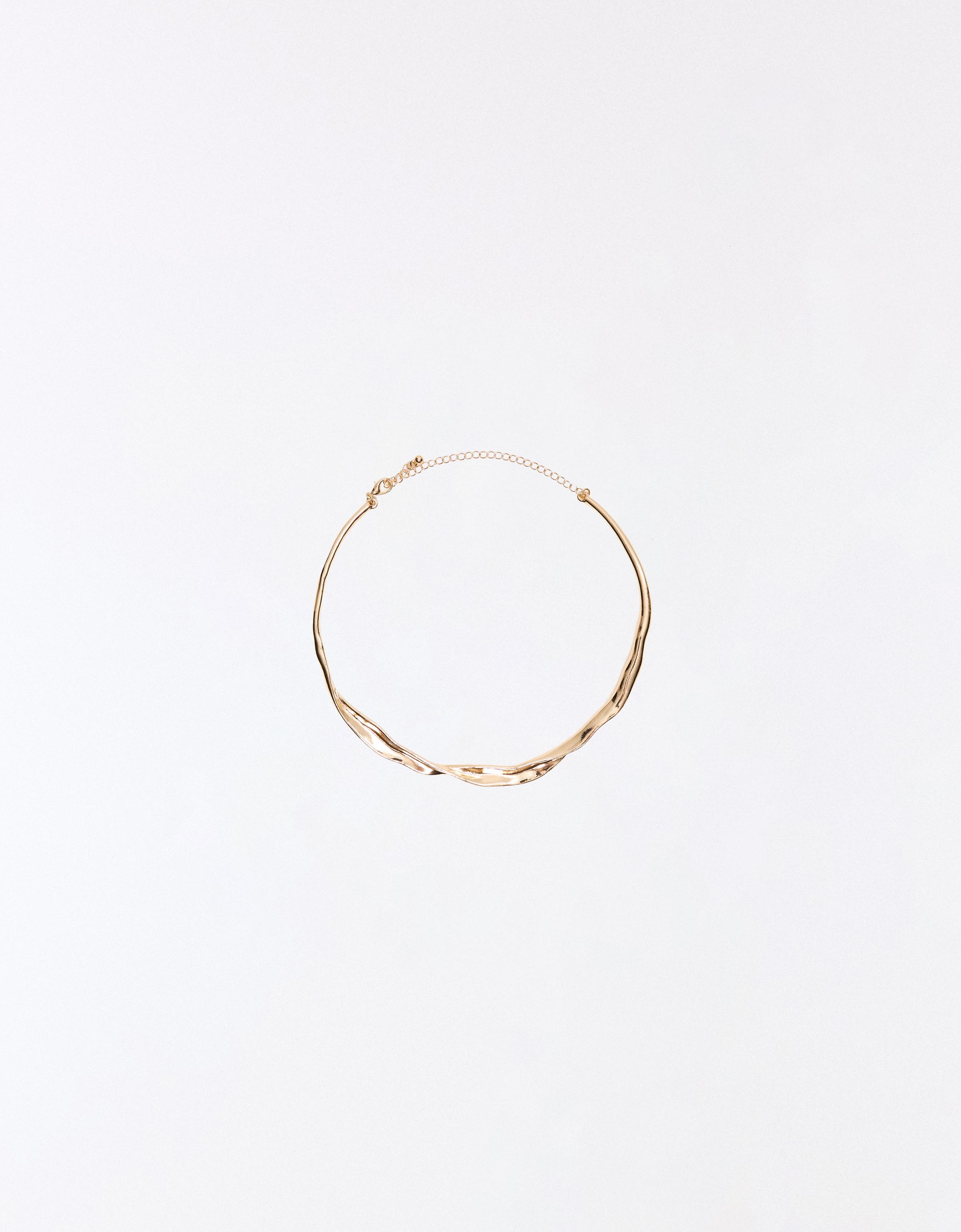 Rigid choker — Gold