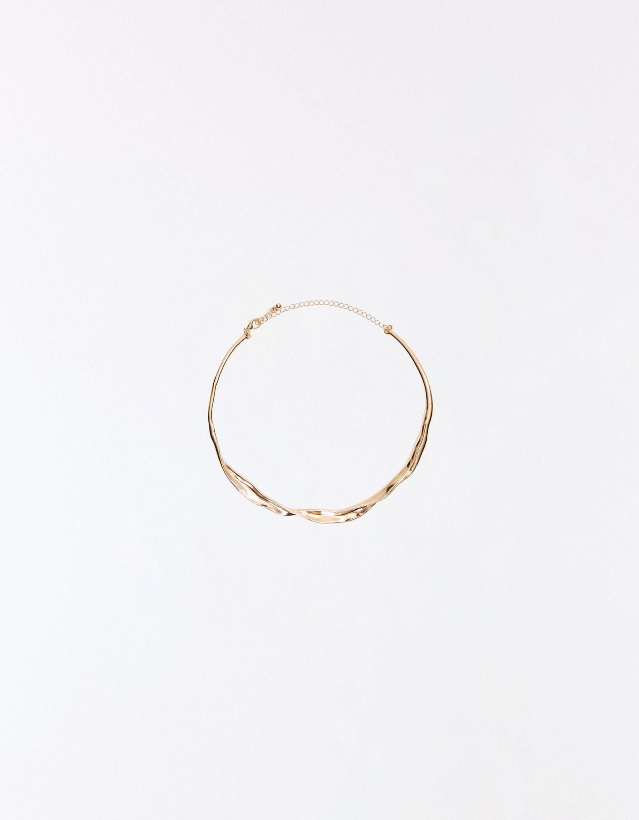 Rigid choker — Gold