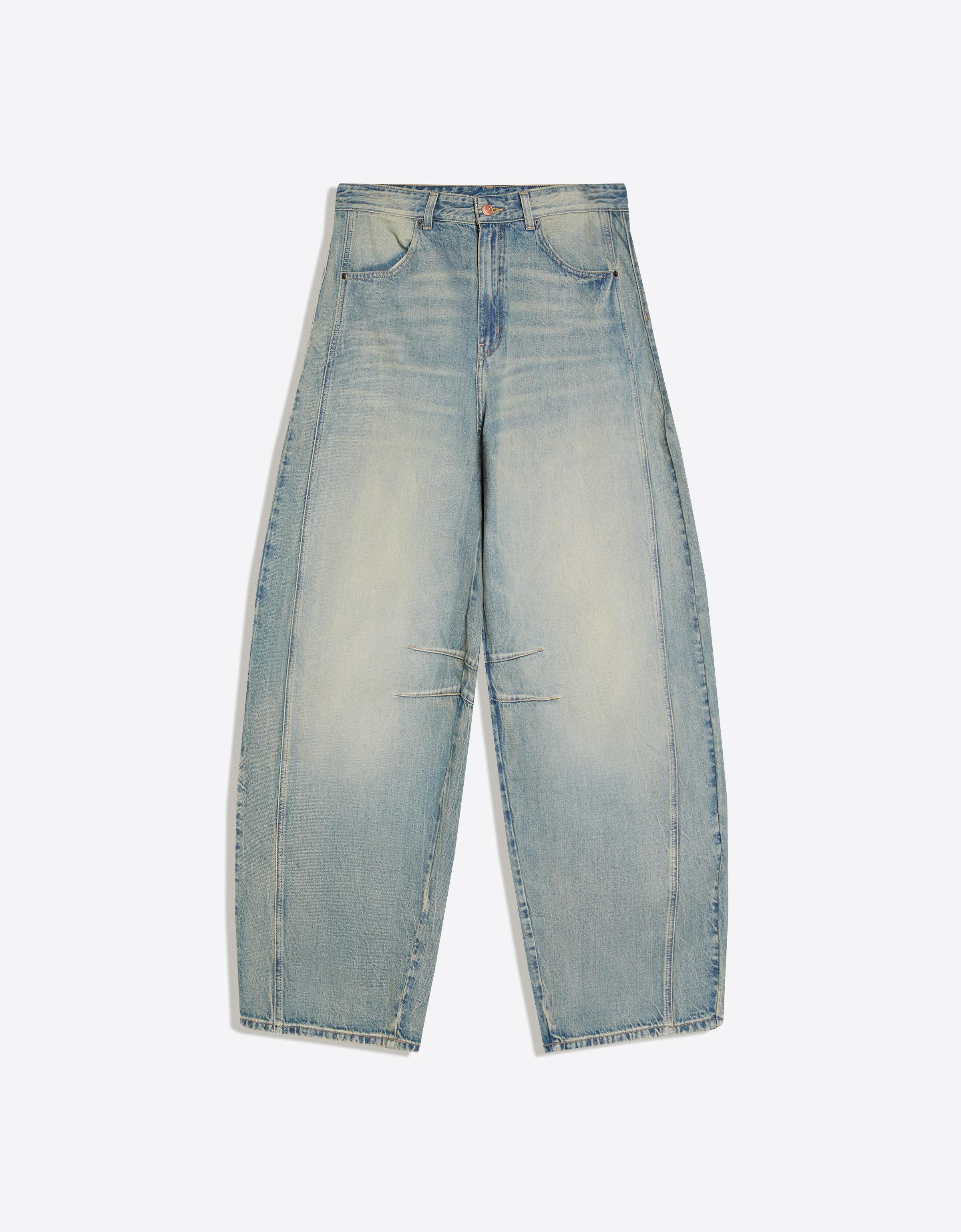 Bershka Barrel fit jean görsel 3