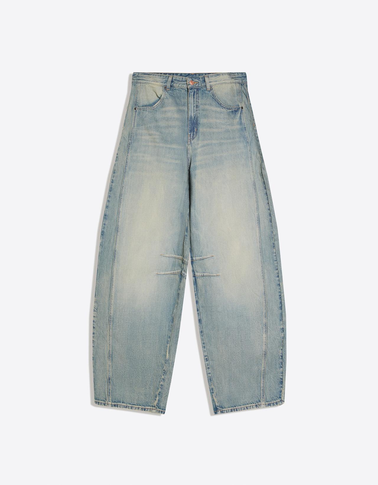 Barrel leg jeans — Light blue