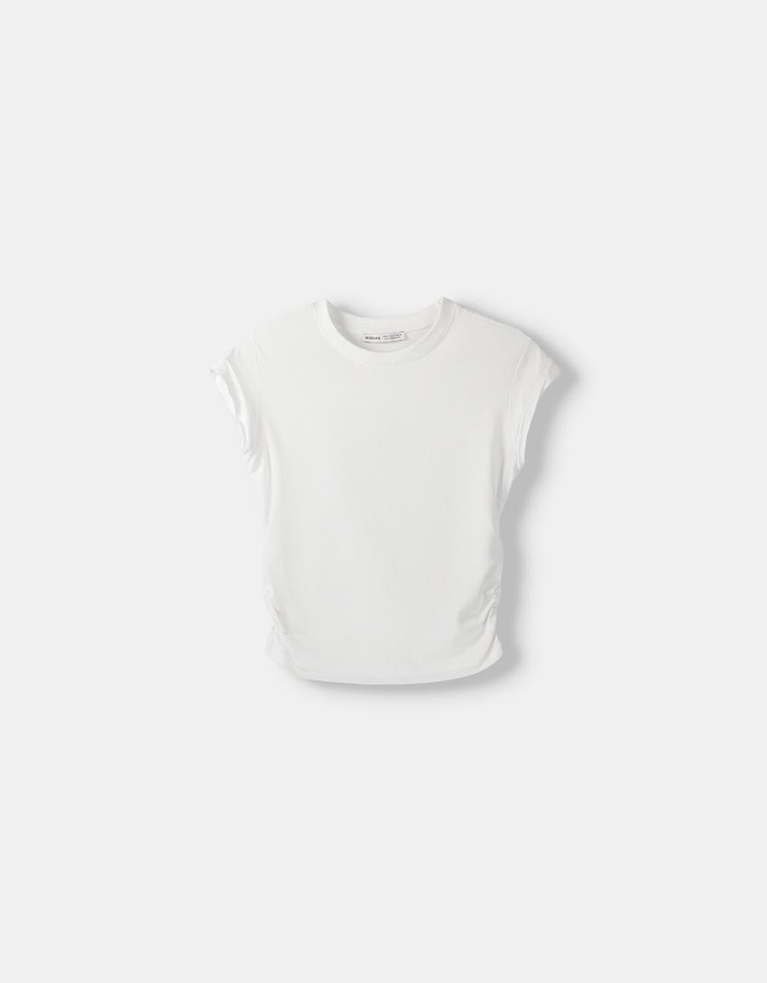 T-shirt a maniche corte grigia da donna CECIL T-shirt a maniche corte grigia da donna CECIL