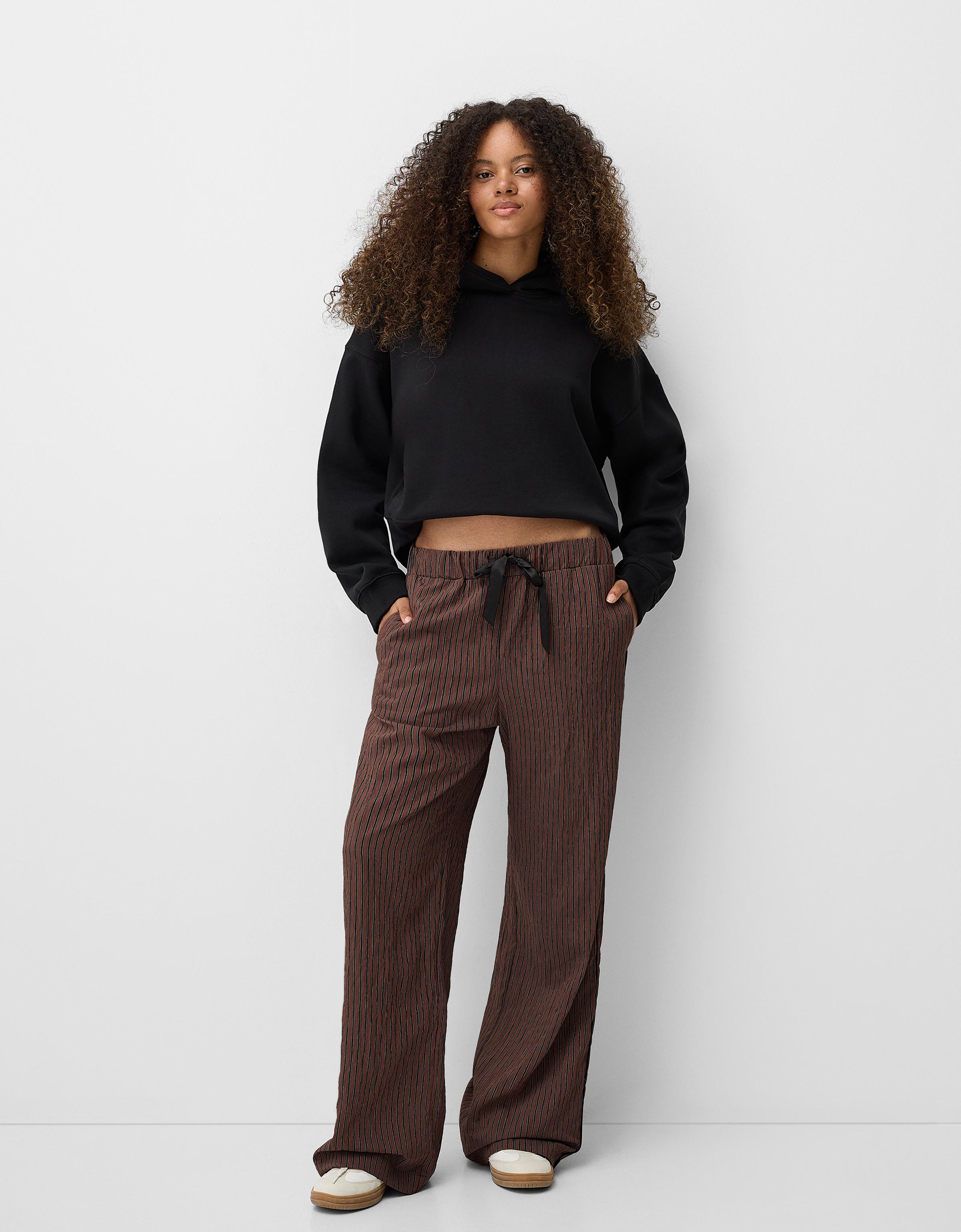 Pantalones de fashion rayas bershka