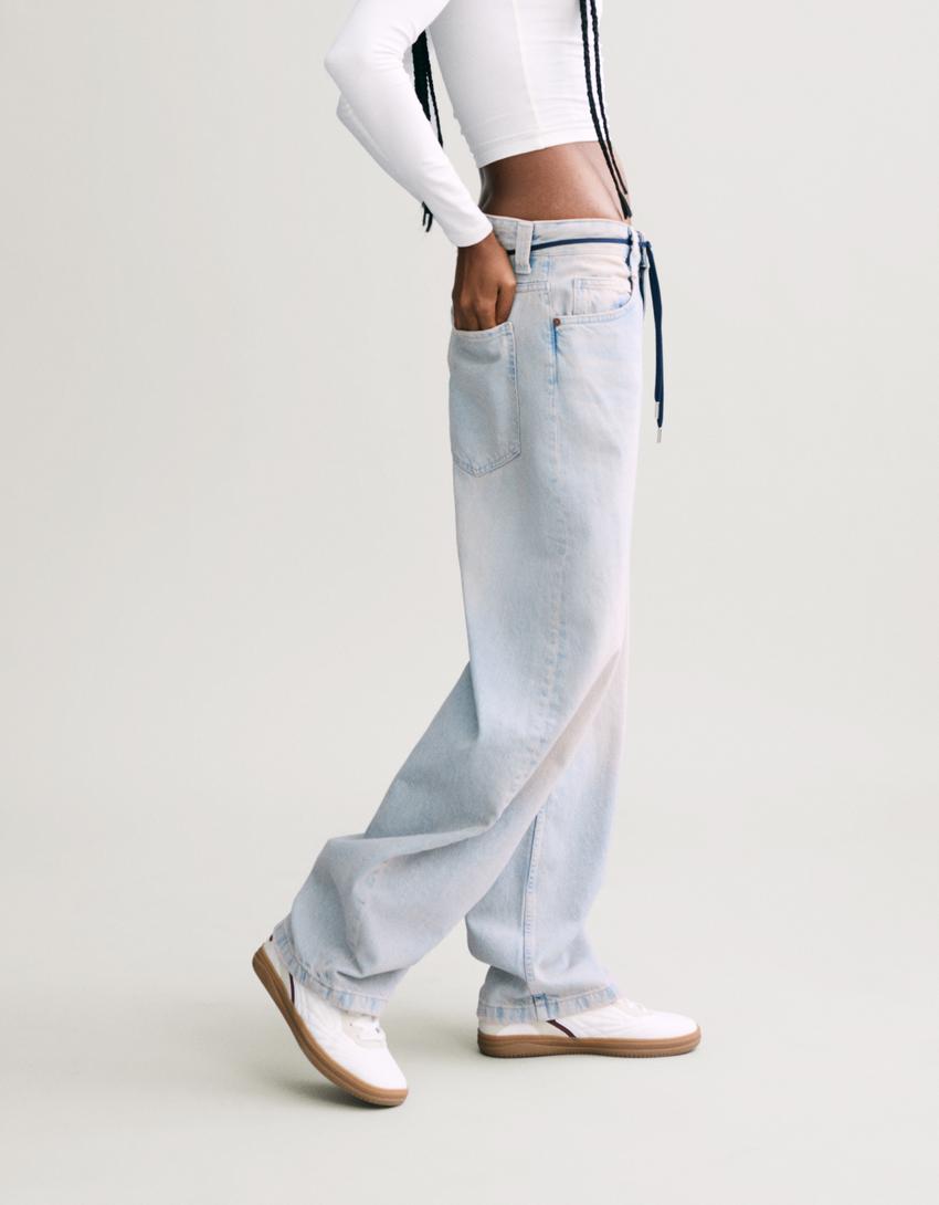 Baggy Balloon Jeans - Damen | Bershka