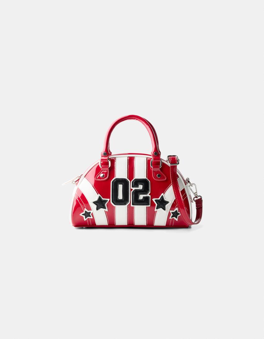 Stars bowling bag-Red-4