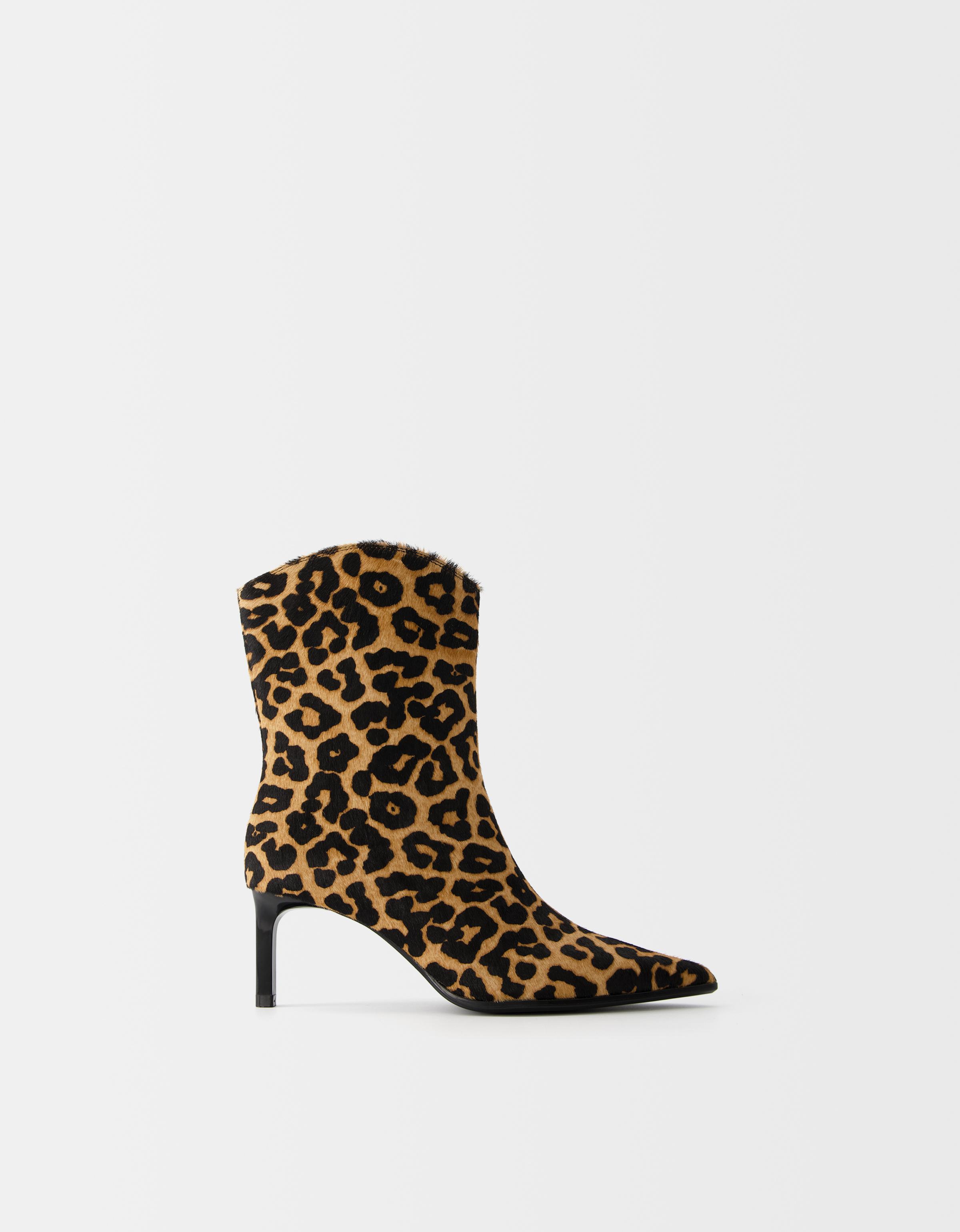 Cheap leopard print boots hotsell