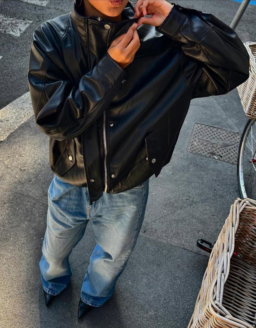 Jeans mit weitem Bein, Kreuzbund-Ausgewaschenes Blau