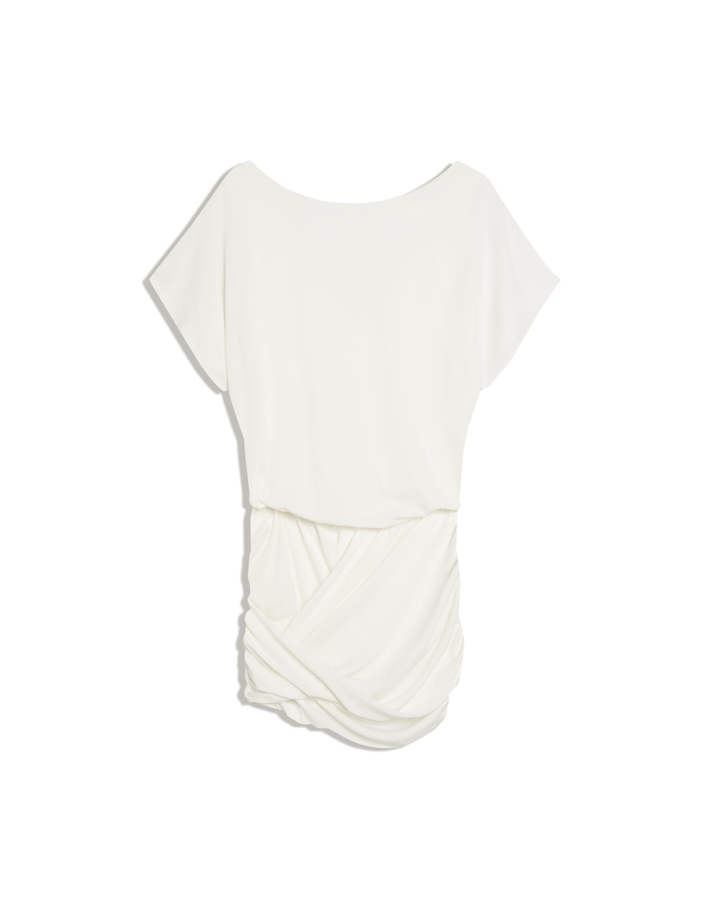 Drapeli etekli açık sırt elbise - Görsel 61