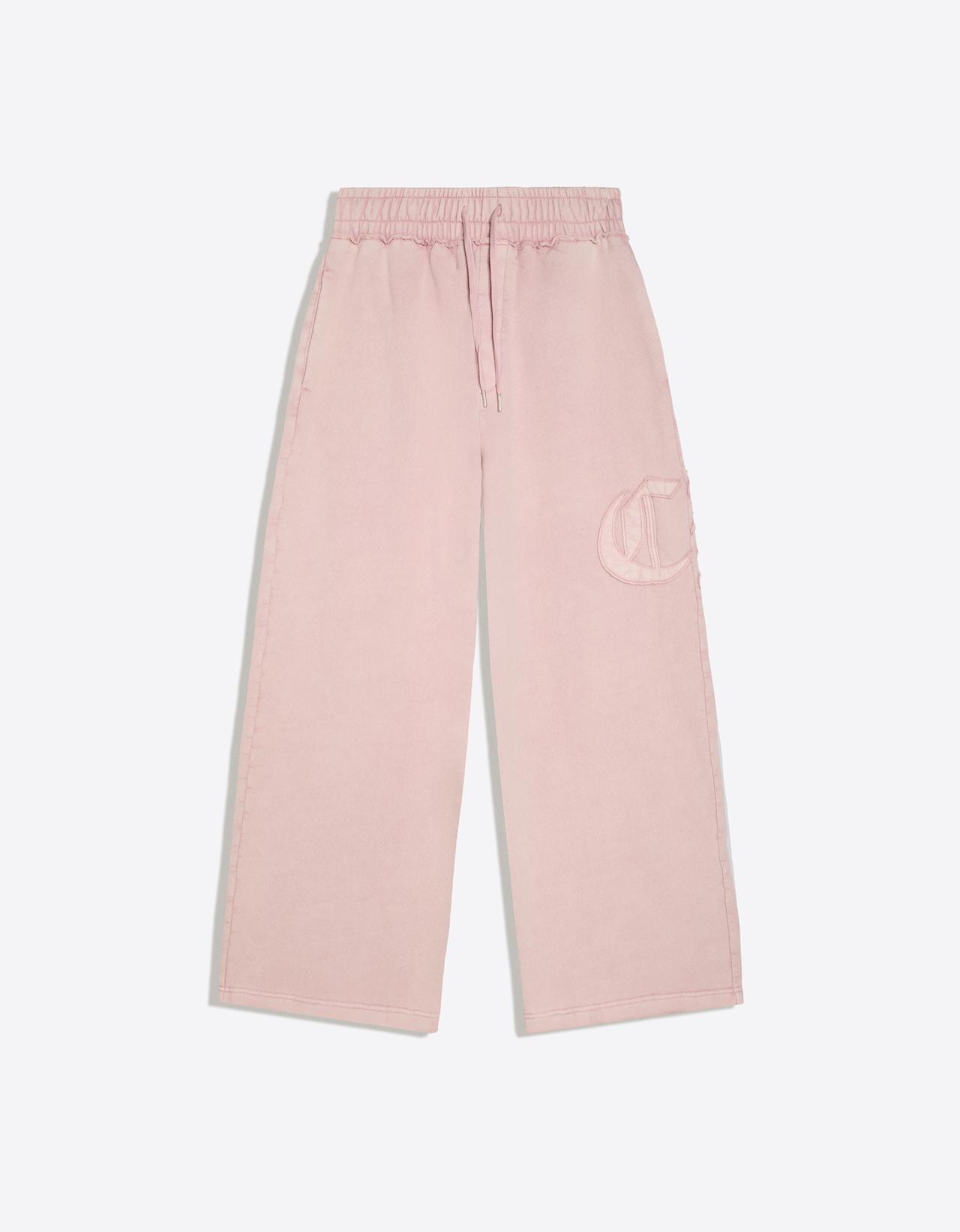 Super baggy washed trousers — Pink