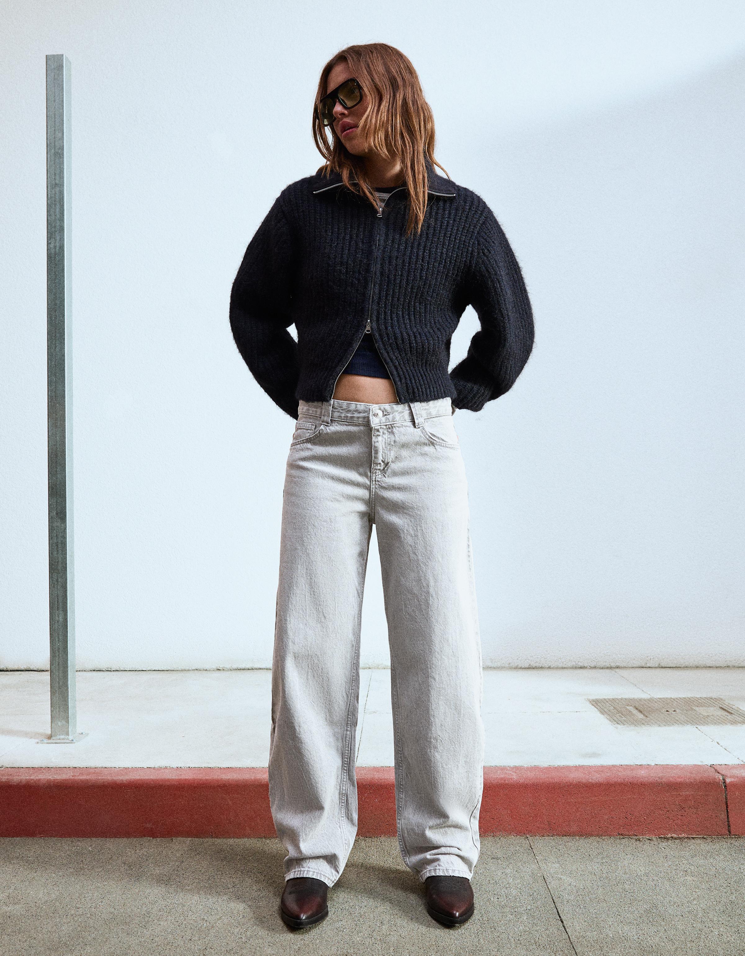 Yüksek bel barrel fit jean - Görsel 32