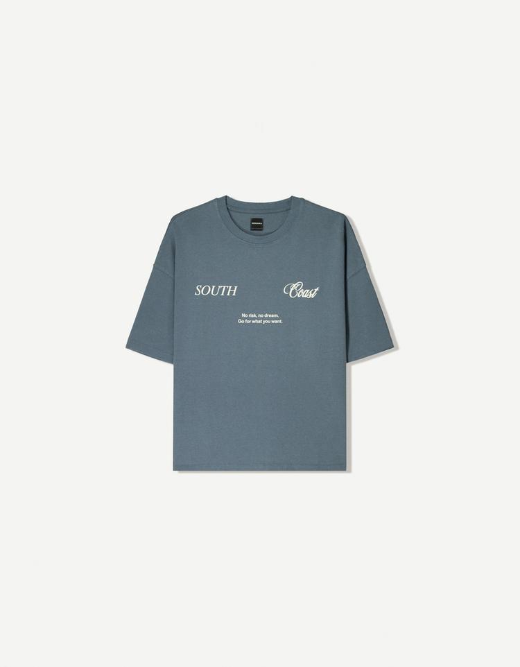 Short sleeve T-shirt with print