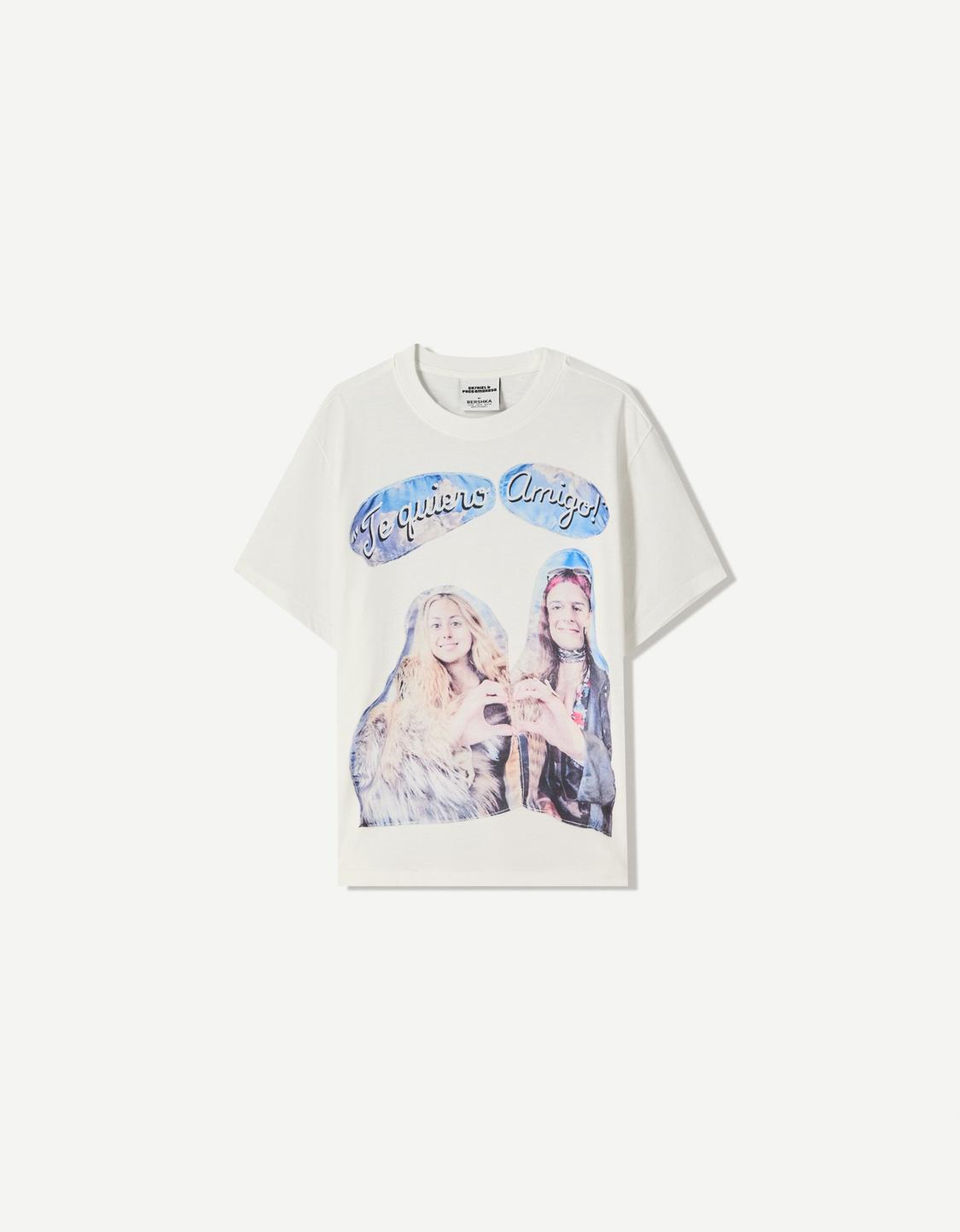 CA7RIEL & Paco Amoroso short sleeve T-shirt