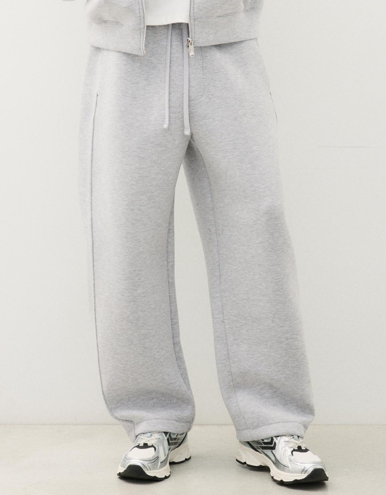 Technical balloon trousers — Grey