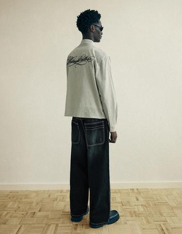 Baggy skater jeans — Black 2