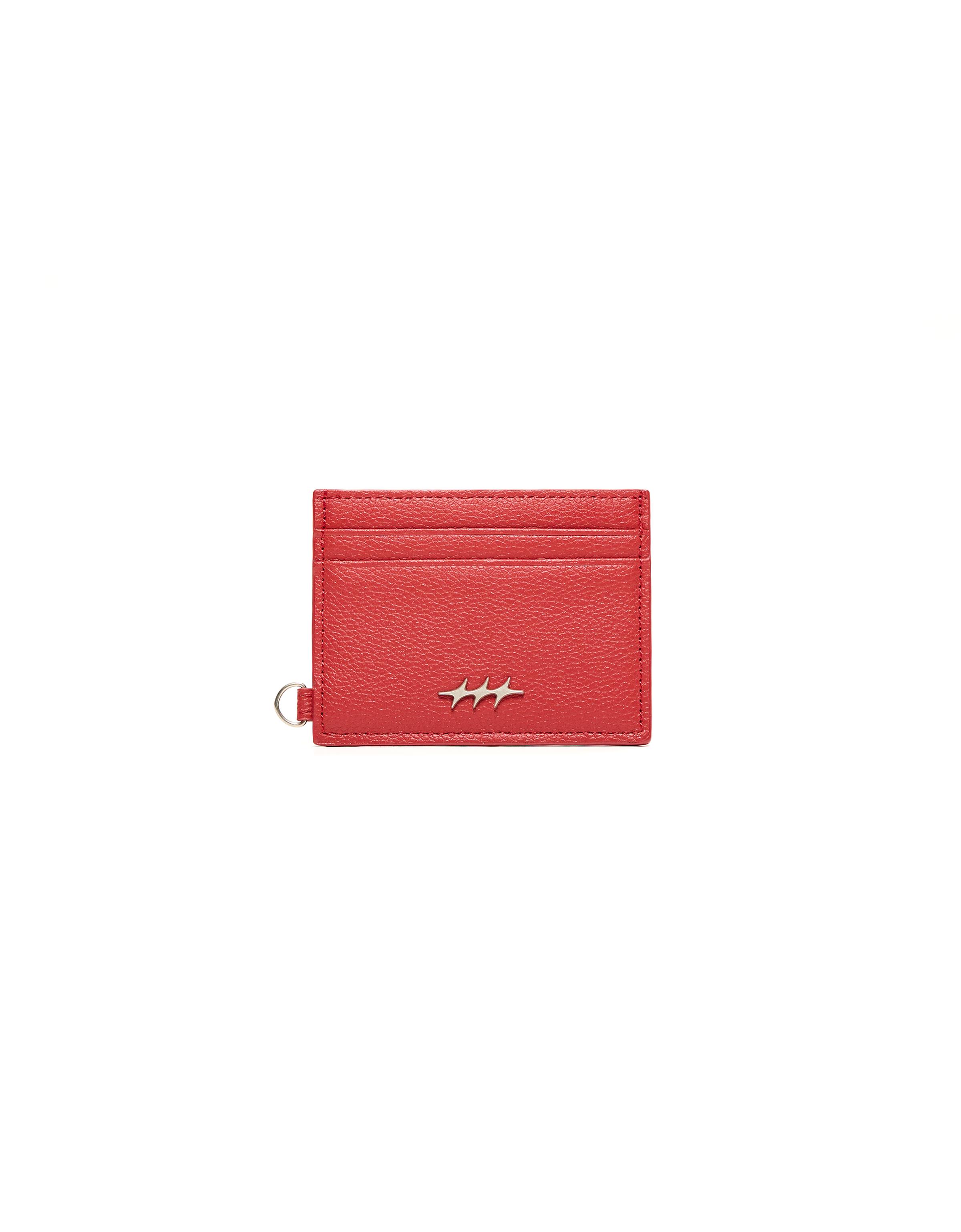 Star card holder — Red