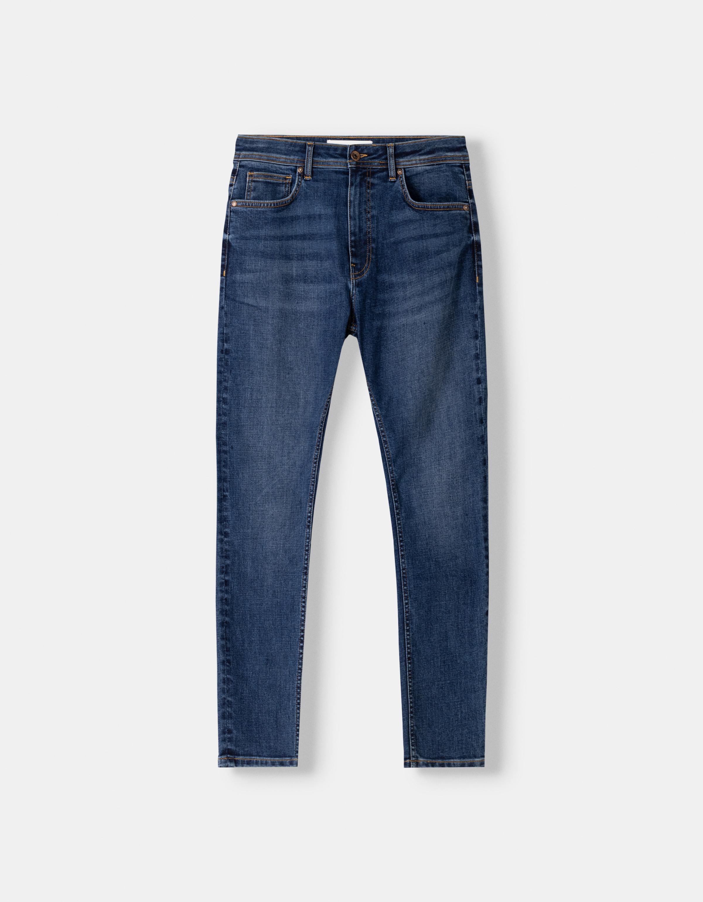 Jeans super skinny Jeans Hombre Bershka