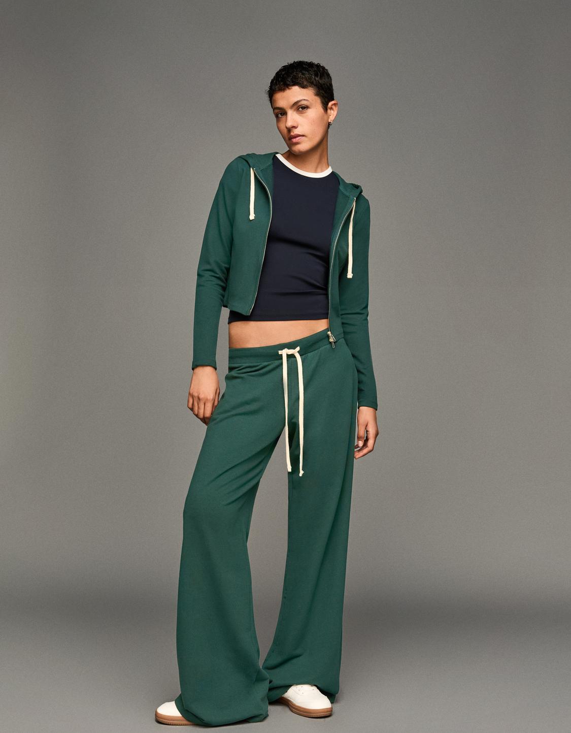 Zip-up hoodie