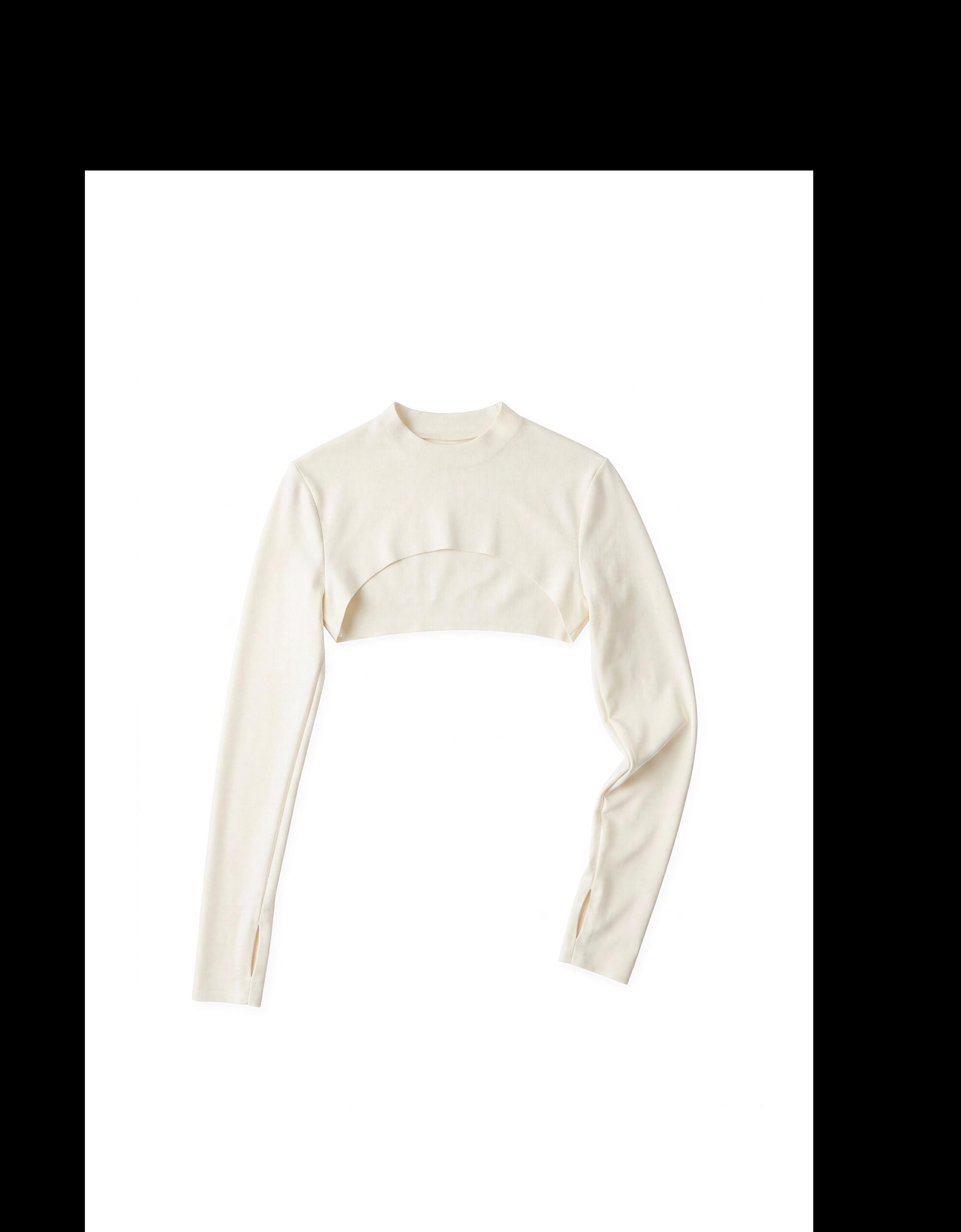 Technical fabric long sleeve bolero, Breathable & Quick Dry — Oats