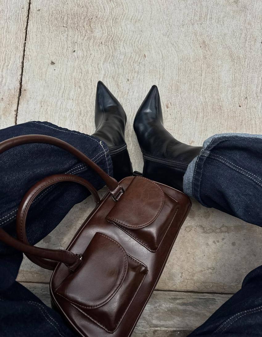 Bowling bag-Brown