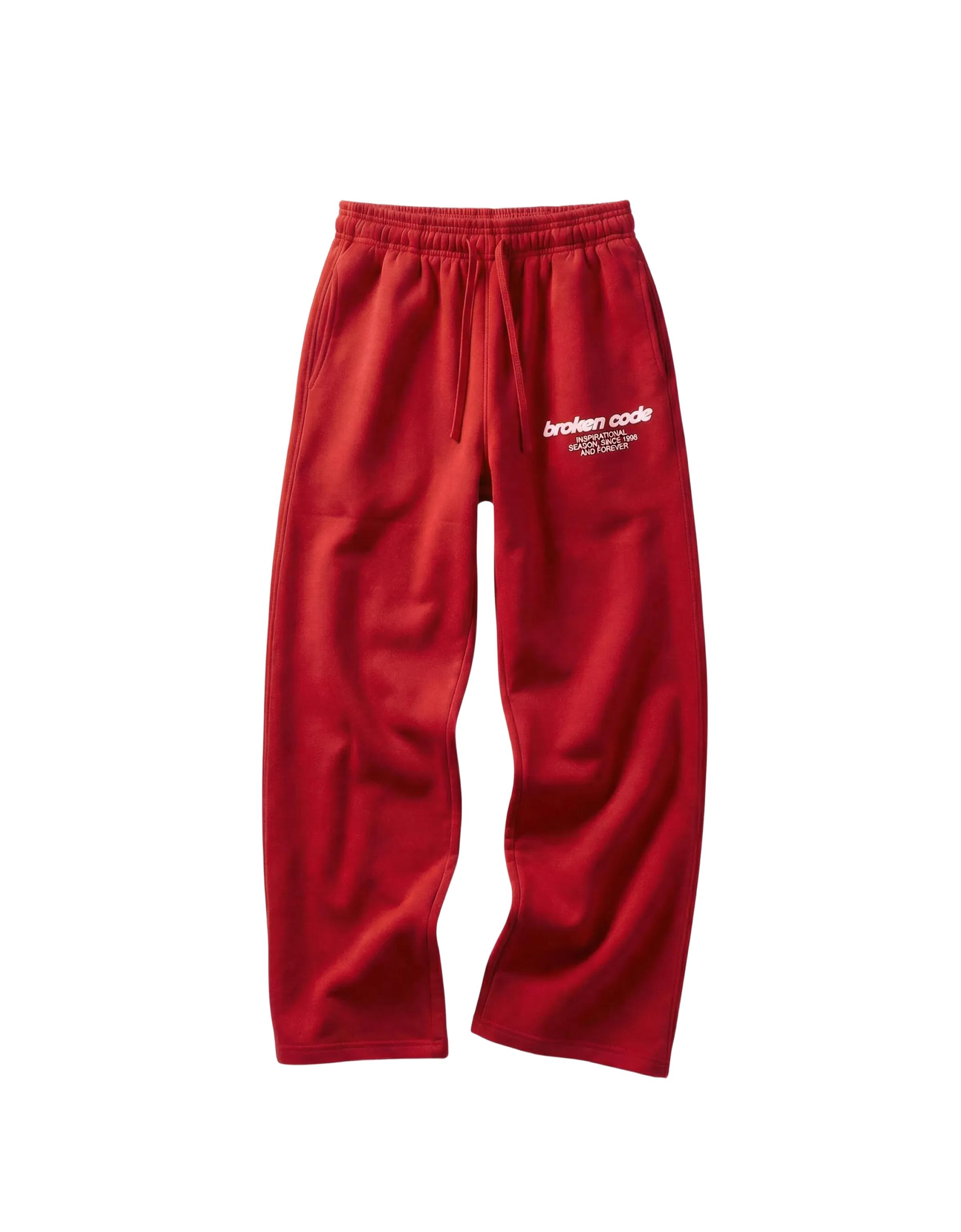 Baskılı geniş paça şardonlu eşofman altı - Görsel 101