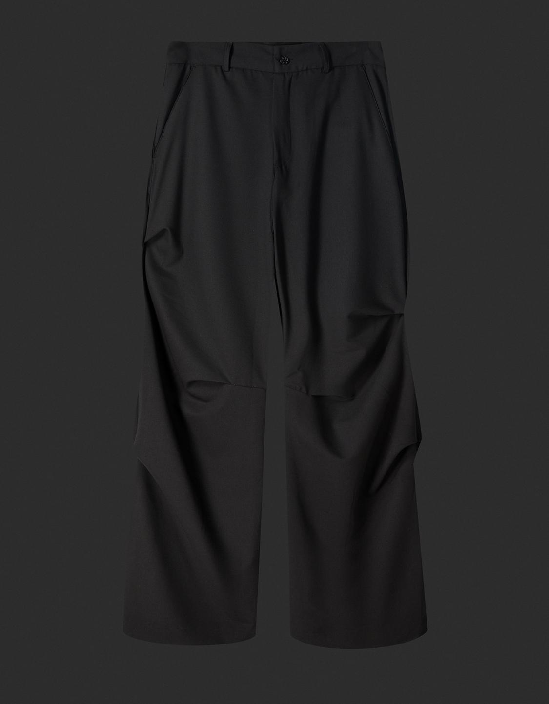 CA7RIEL & Paco Amoroso pleated super baggy trousers