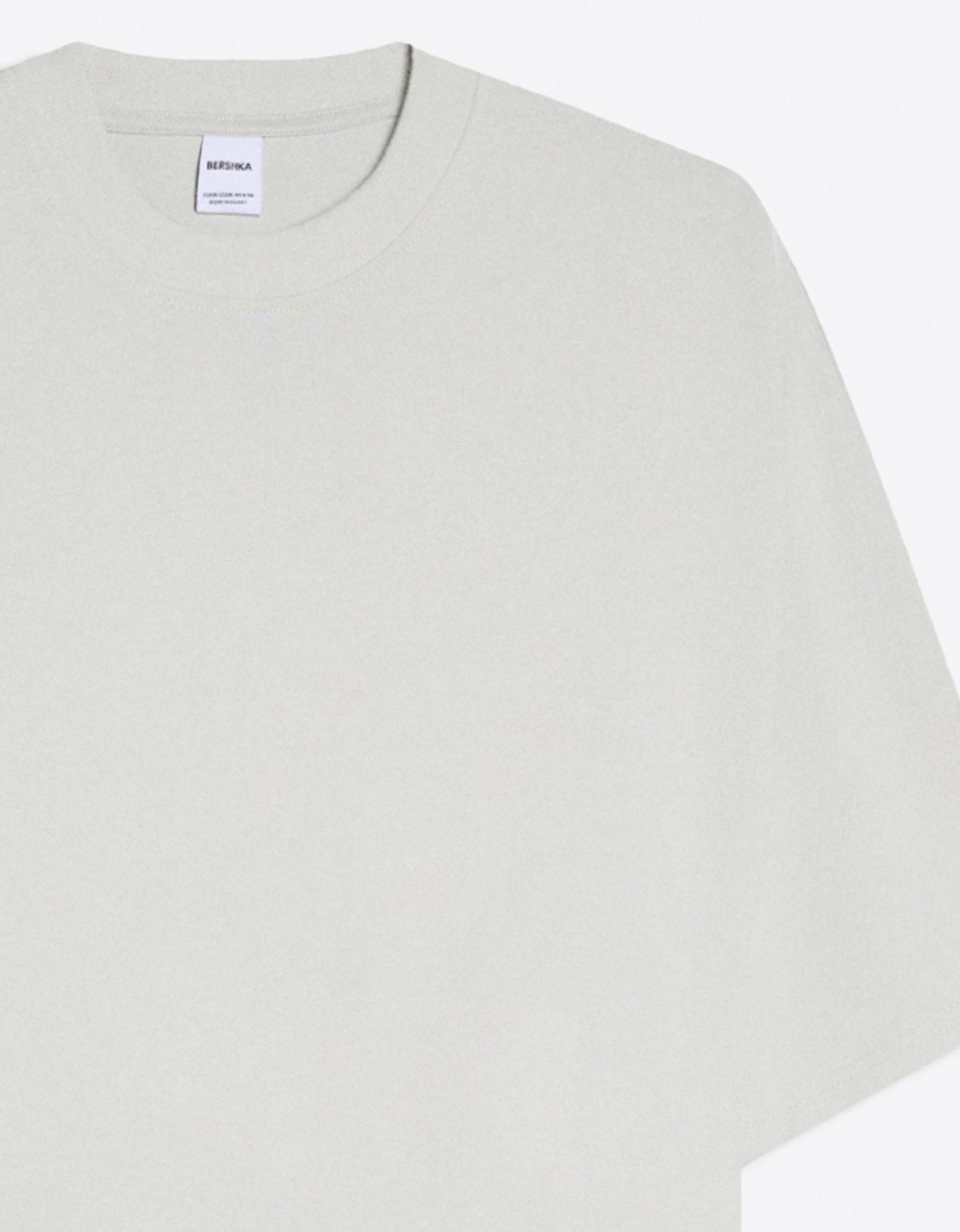 Heavy boxy T-shirt — Stone