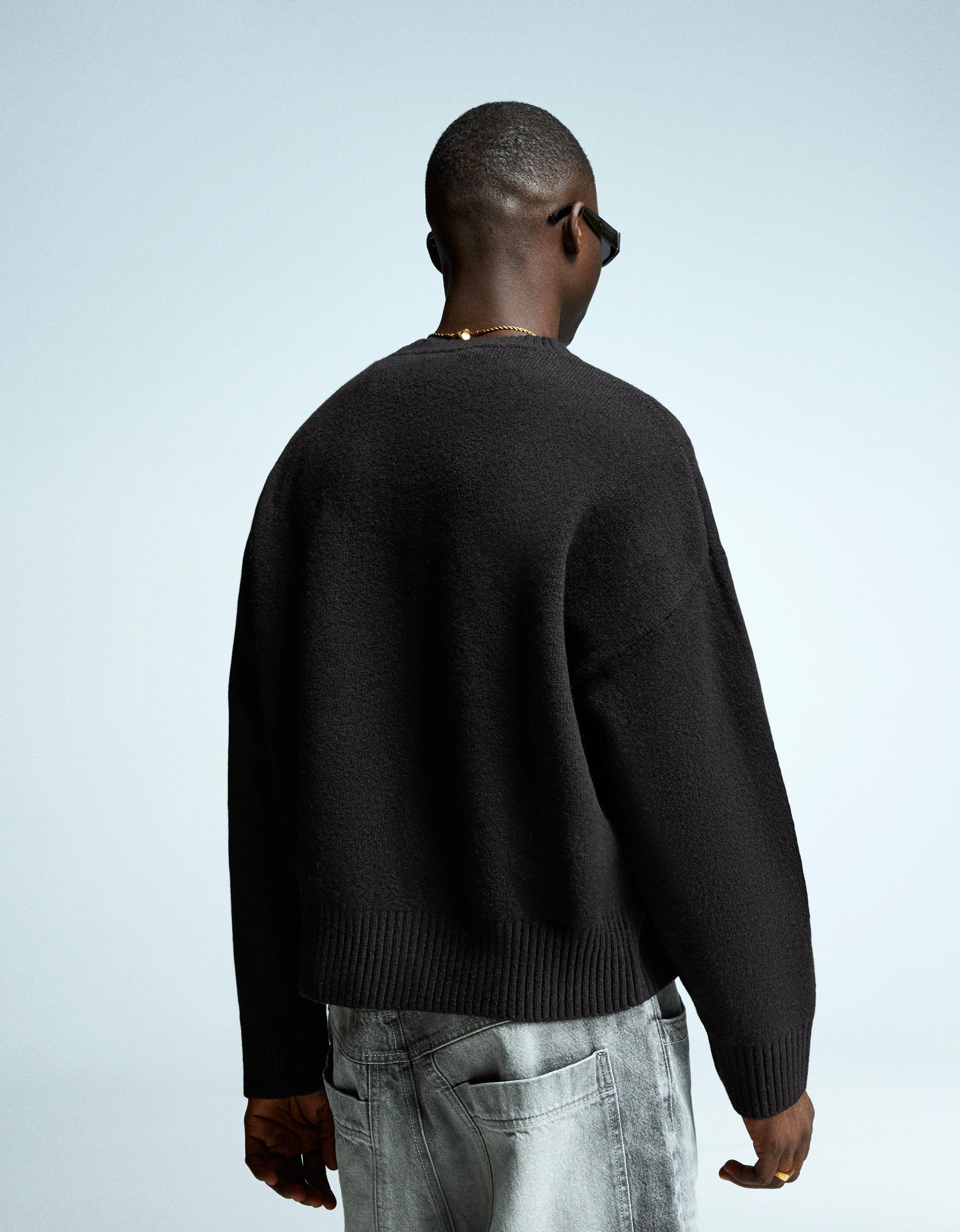 Bisiklet yaka kazak - Görsel 4