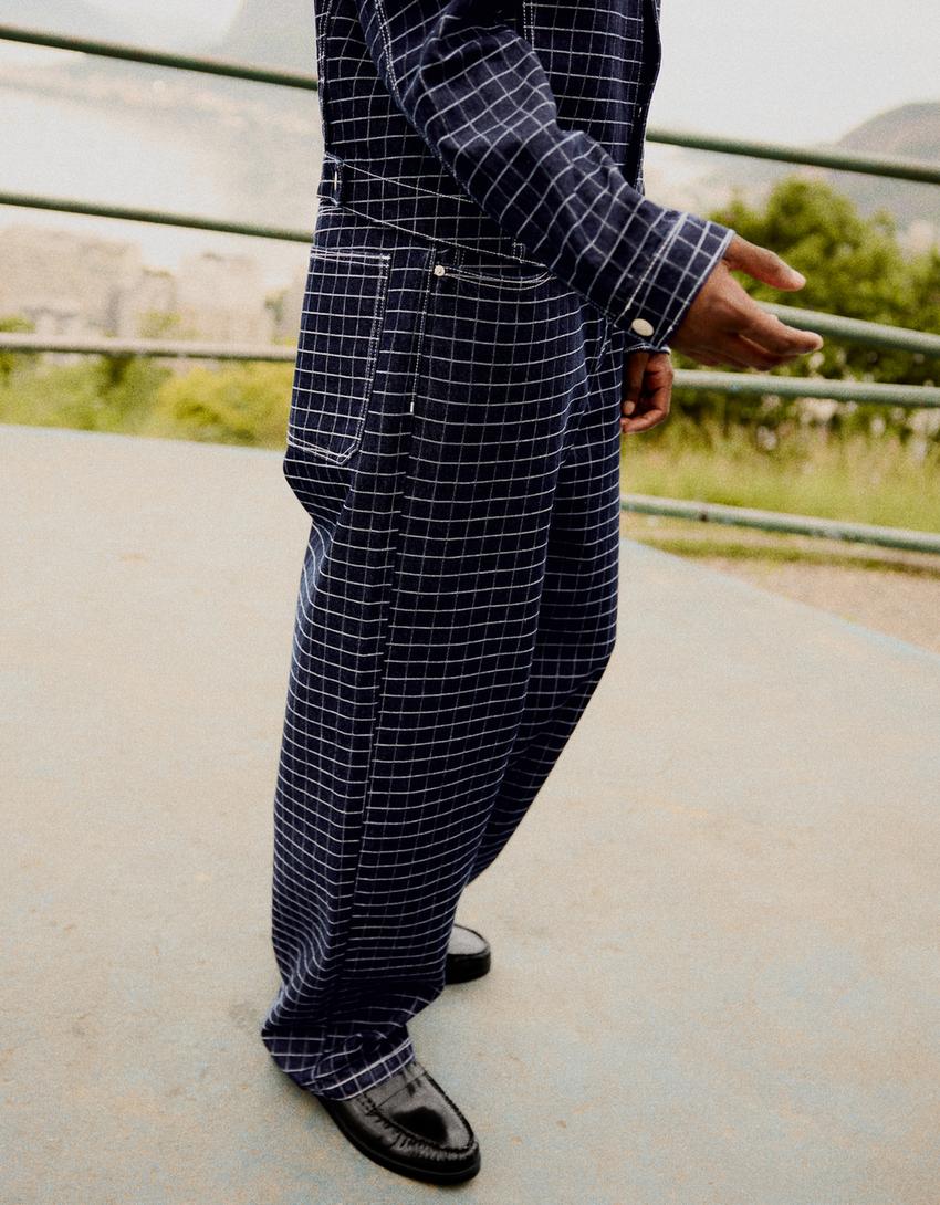 Gathered loafers-BLACK