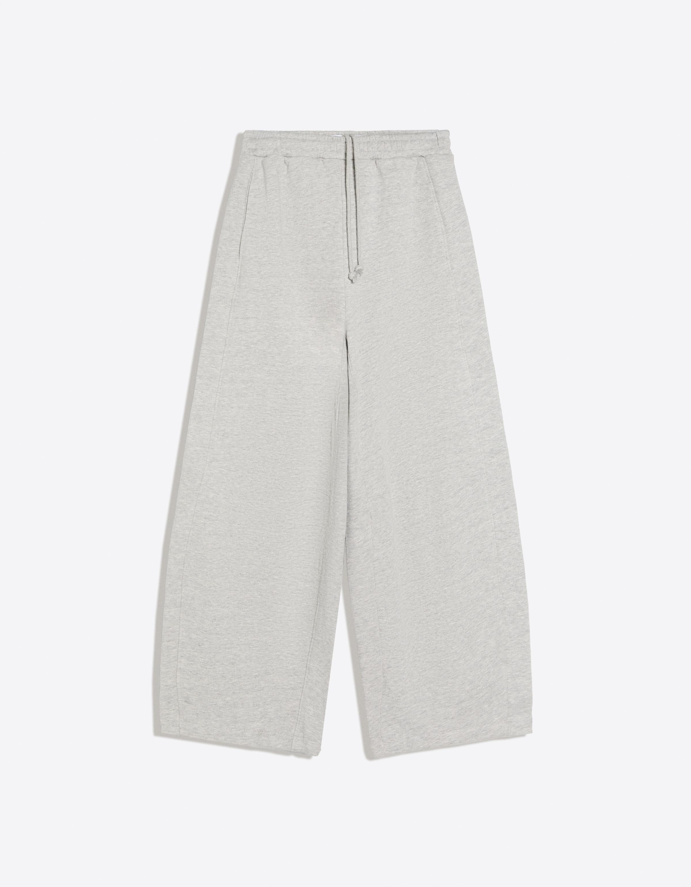 Plush parachute trousers — Grey