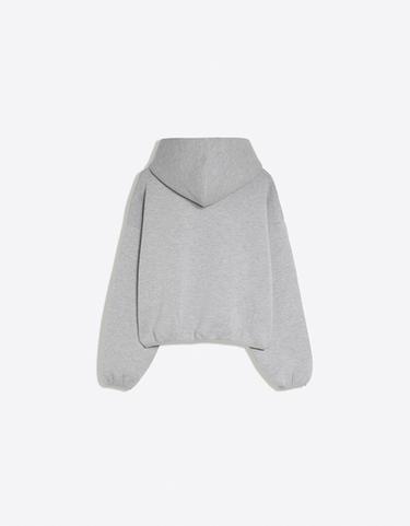 Scuba fabric hoodie — Grey 7