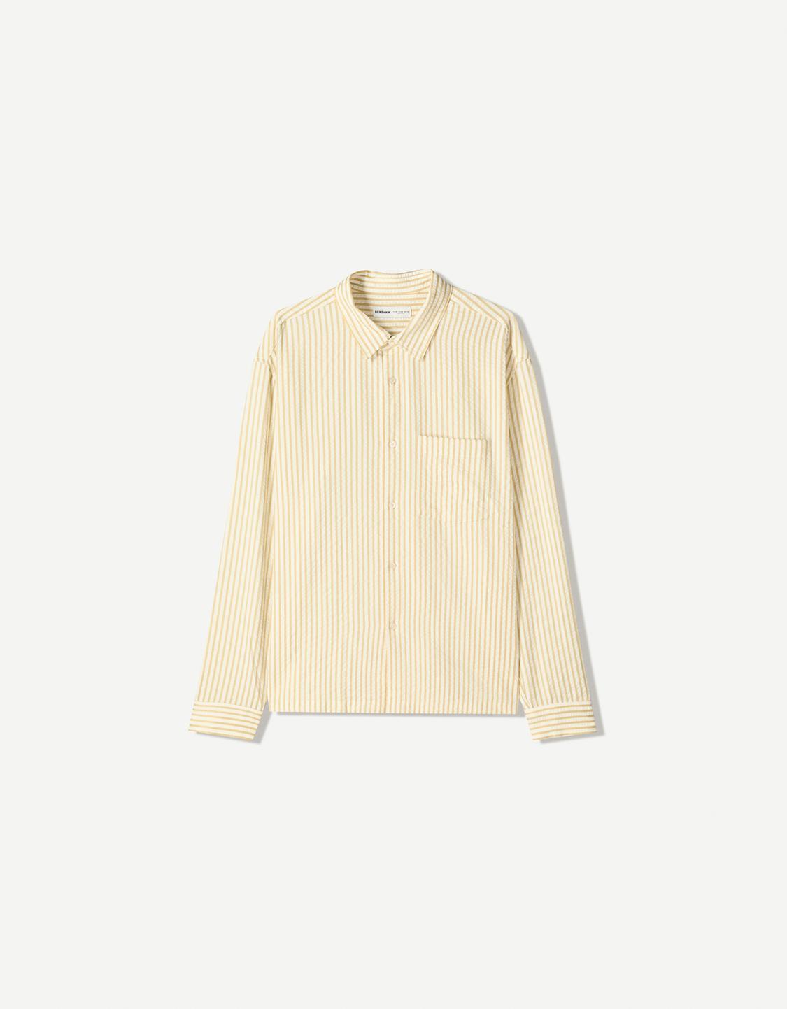 Striped long sleeve shirt