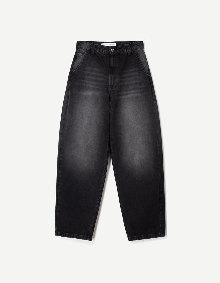 Skater jeans-Black-4