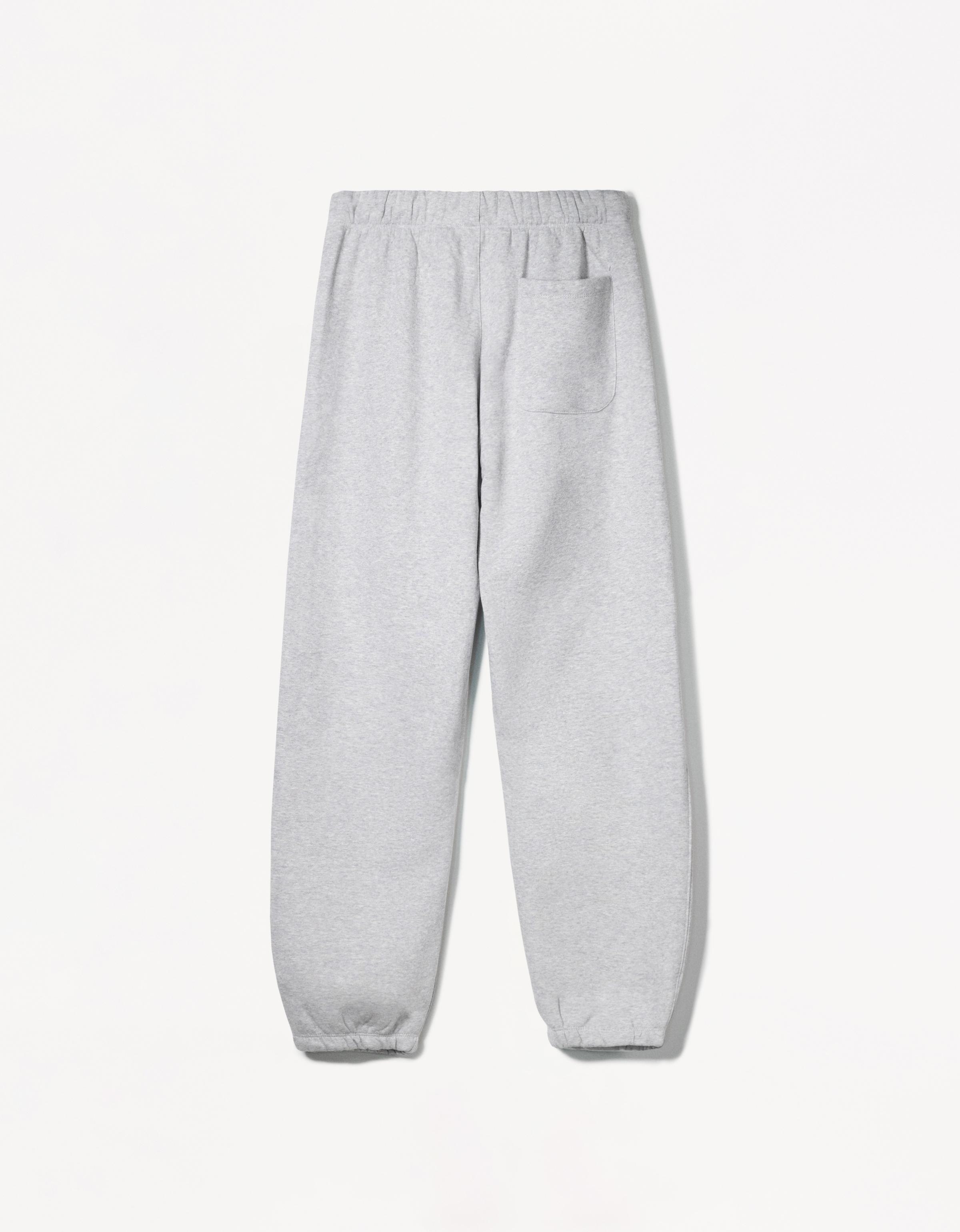Plush joggers - Trousers - Men | Bershka