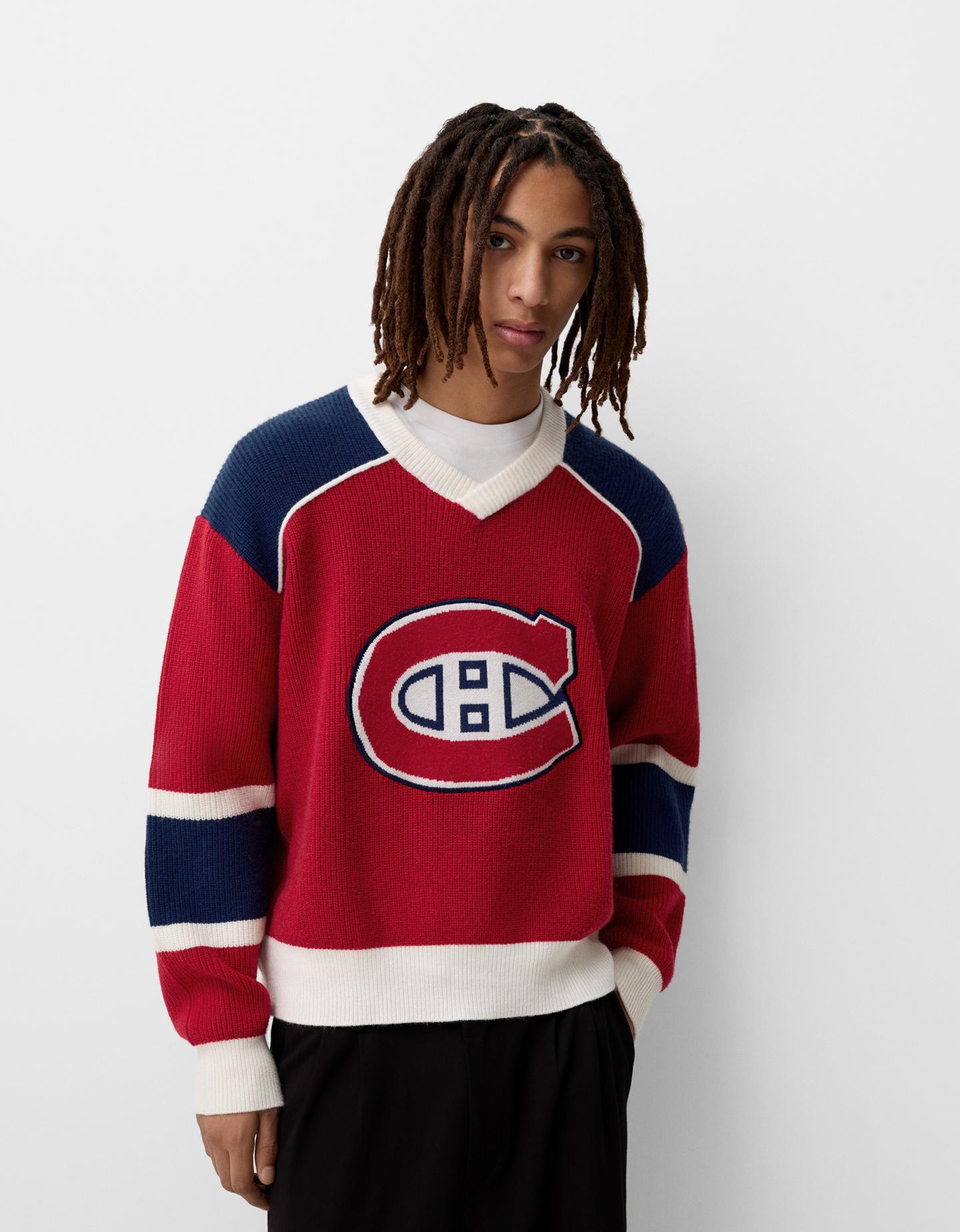 Bershka Jersey Nhl Hombre Xs Rojo