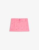 Embroidered mini skirt