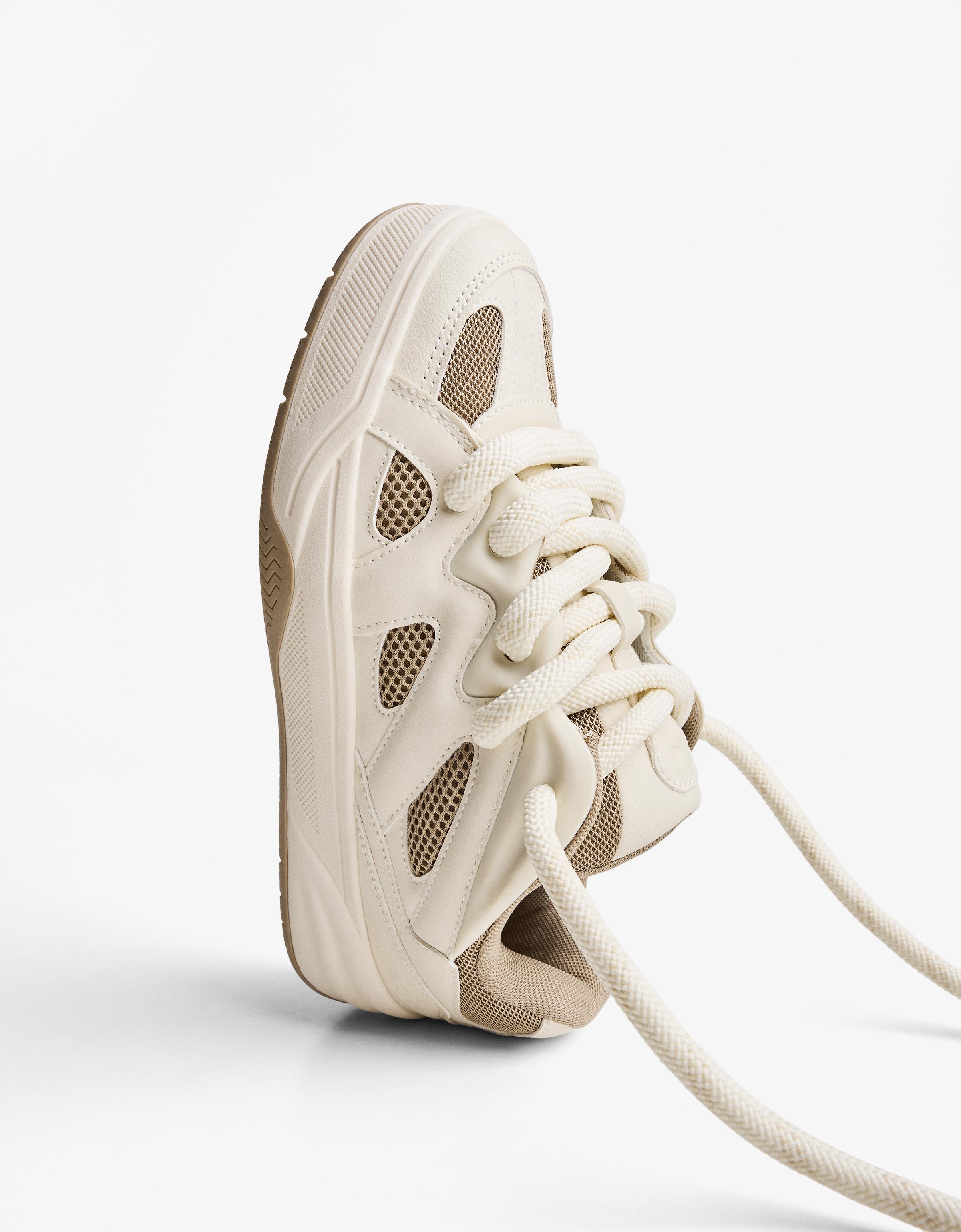 Chunky skate trainers — Multicolored