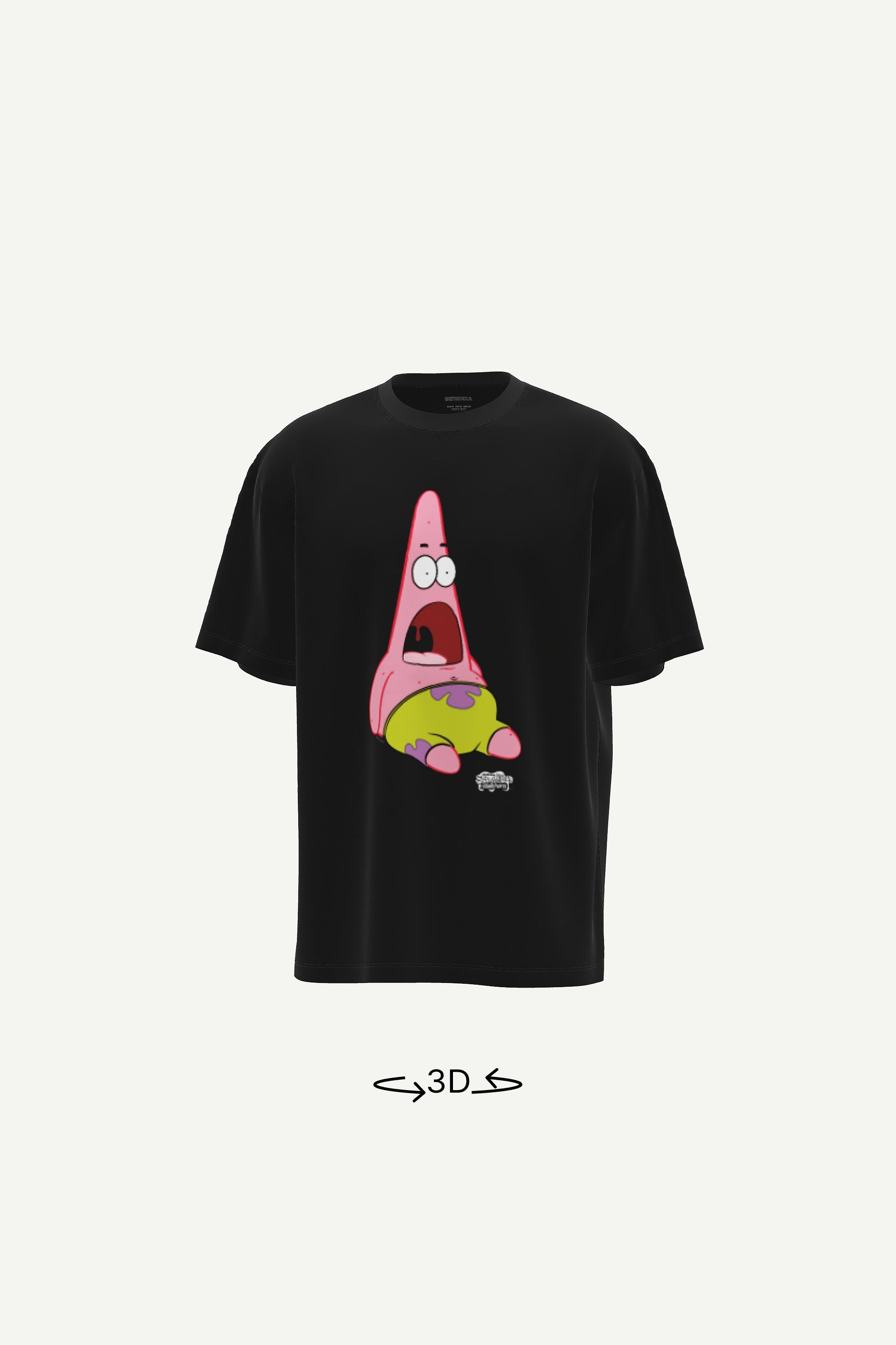 Maglietta SpongeBob a maniche corte-Nero-0