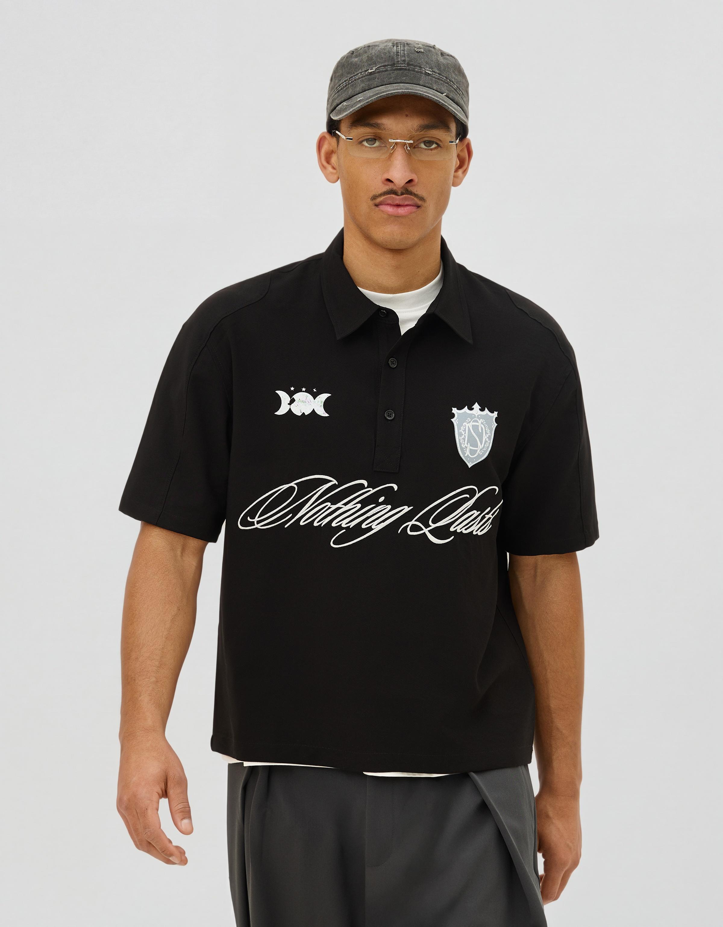 Kısa kollu nakışlı polo - Görsel 17