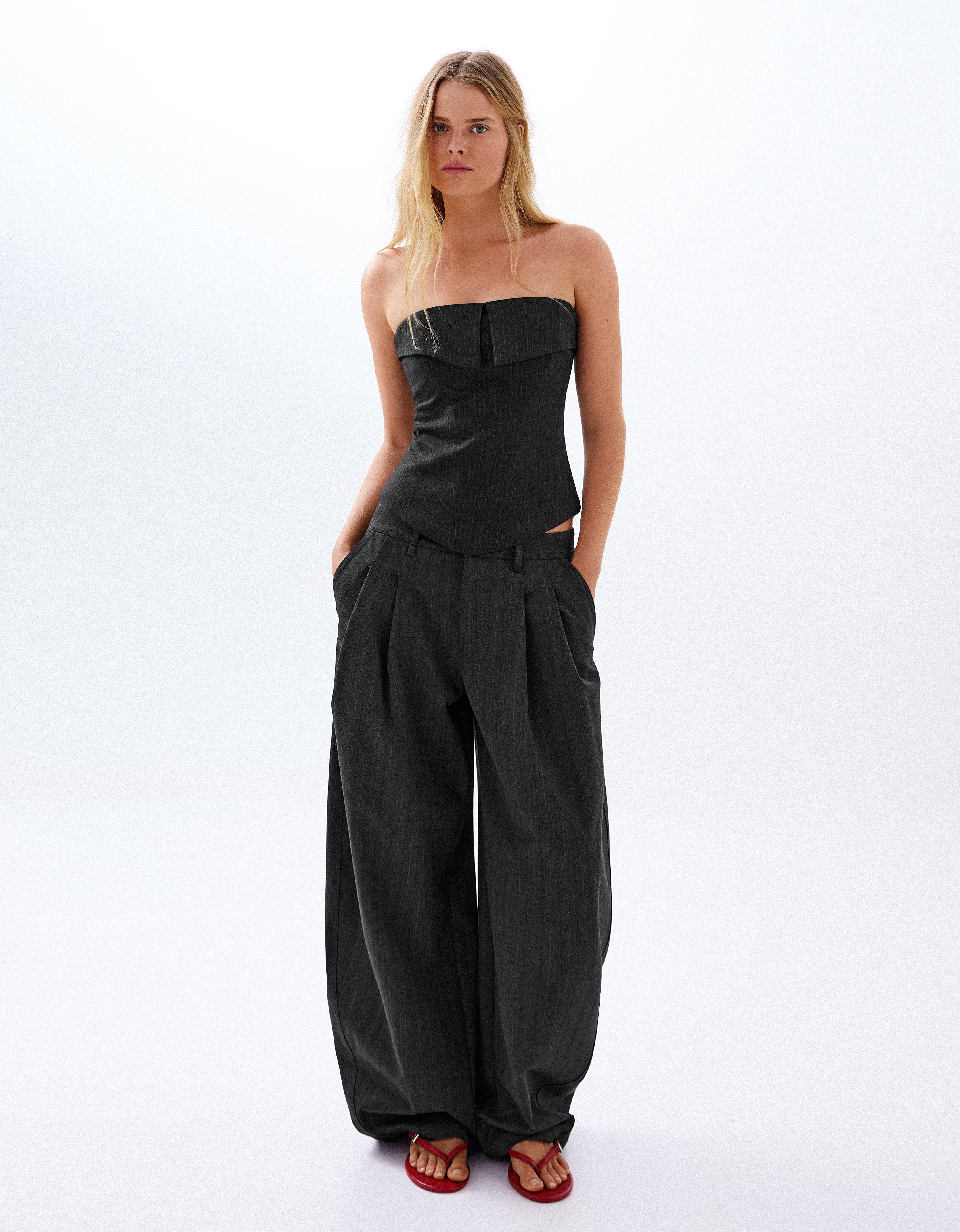 Bandeau top — Dark grey
