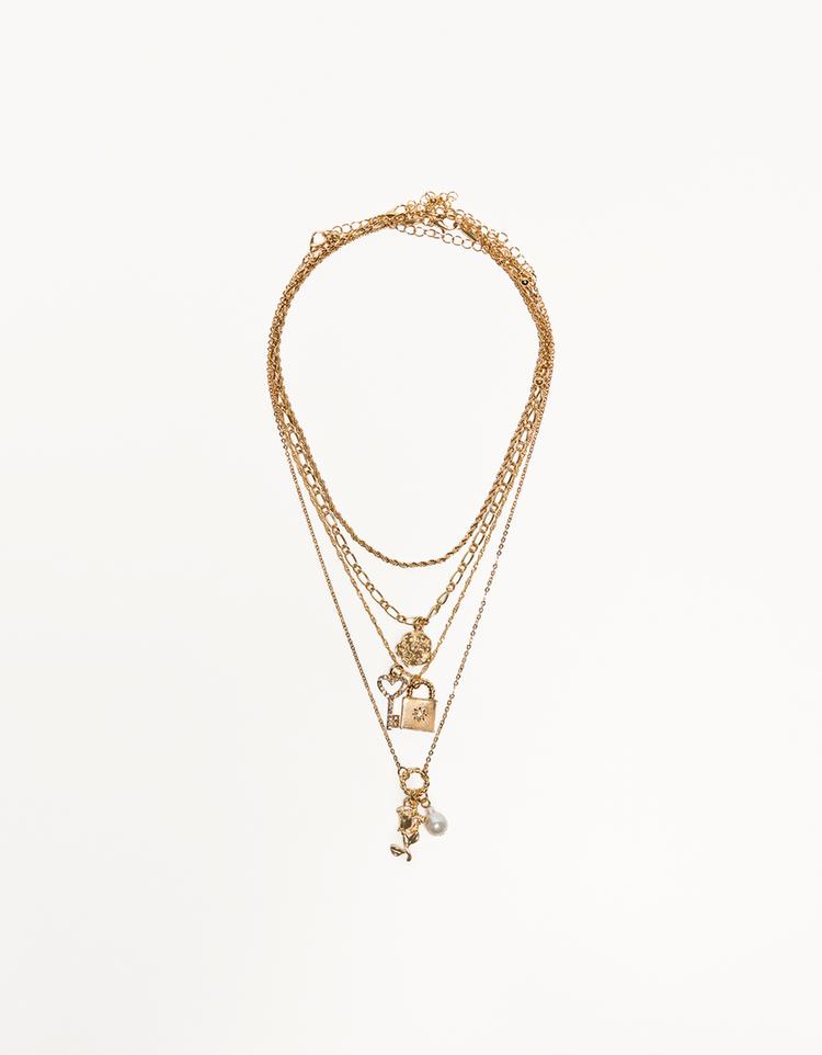 3-pack of pendant necklaces