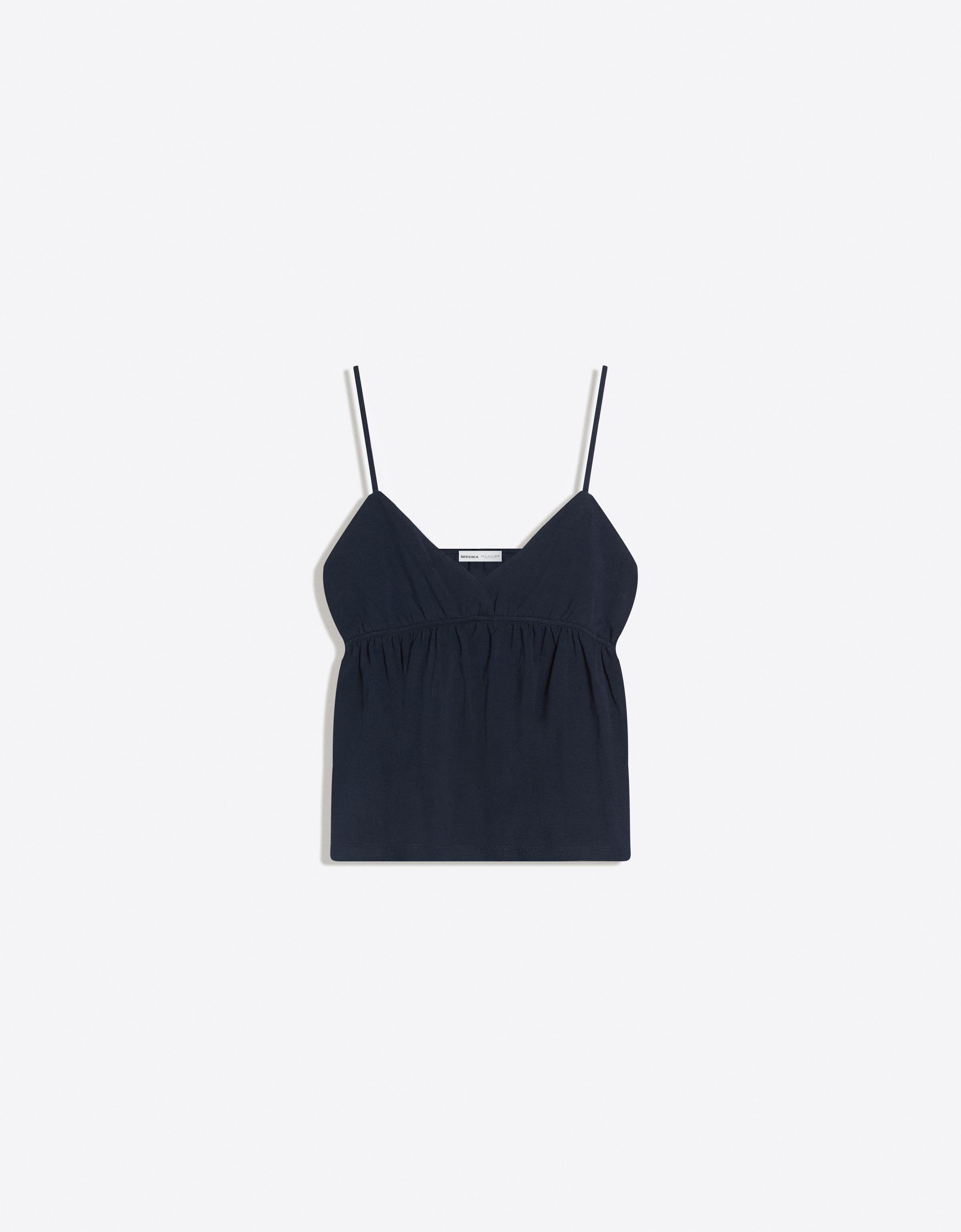 Bershka Peplum askılı top
