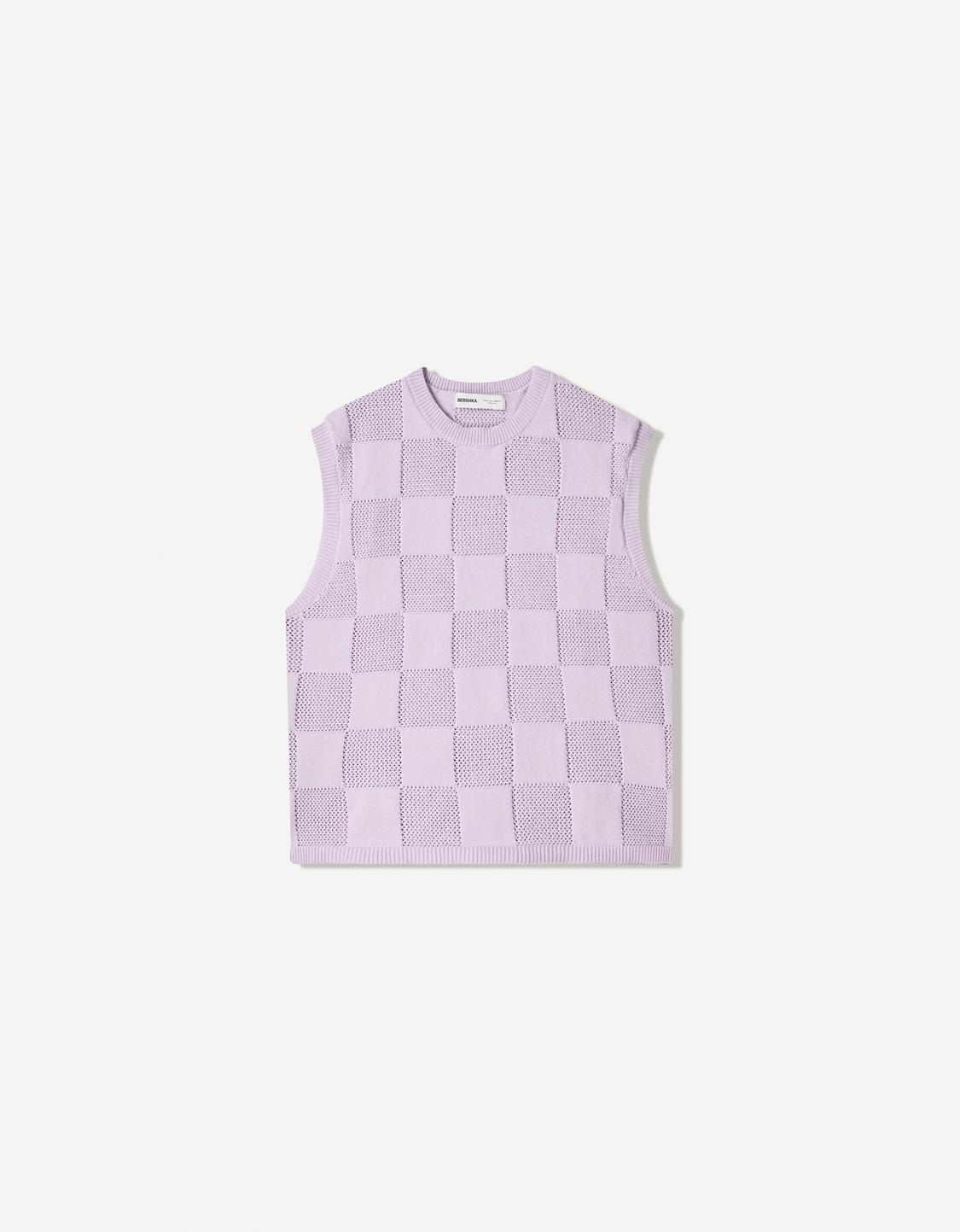 Boxy fit check vest