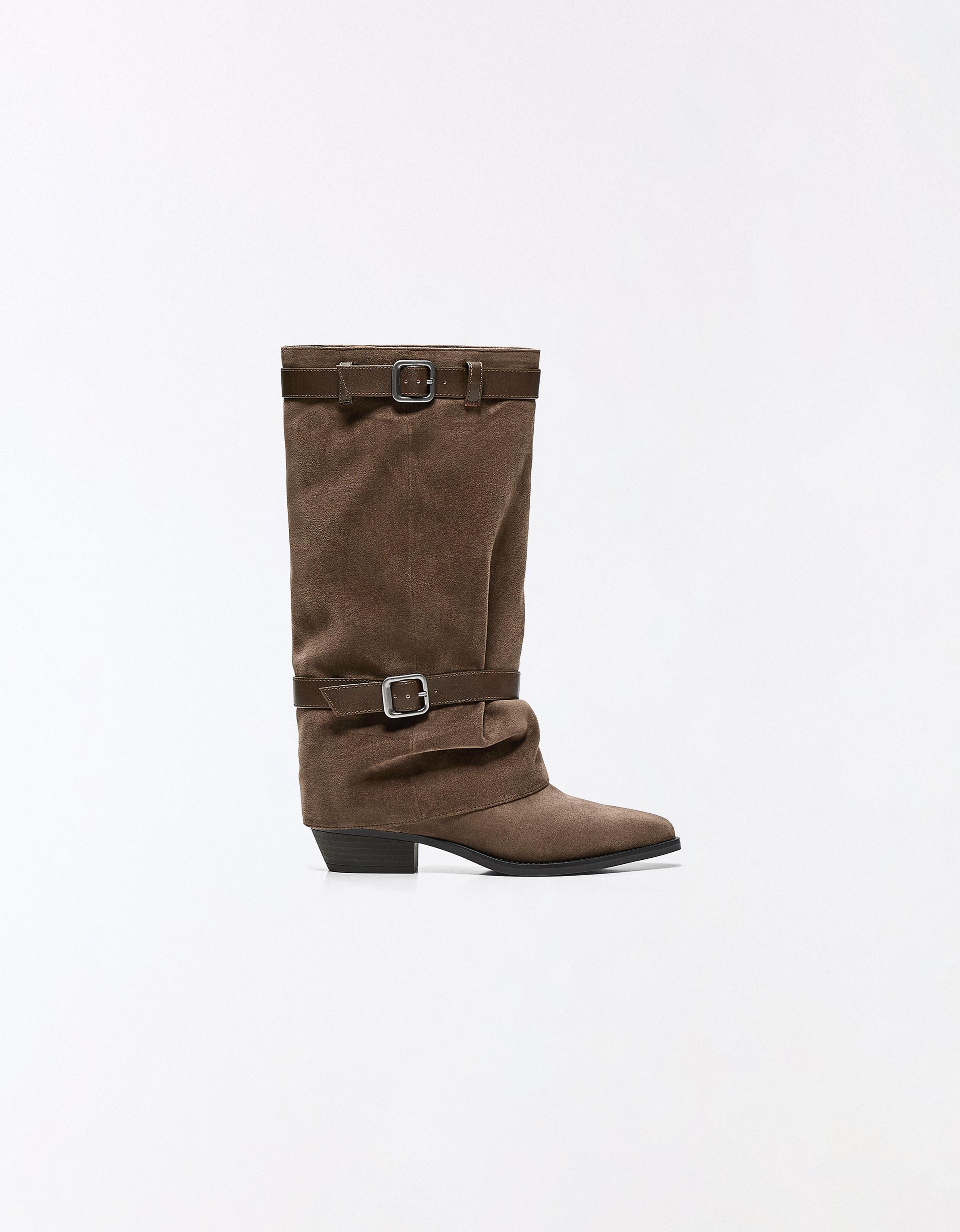 Buckle trouser boots — 1-723