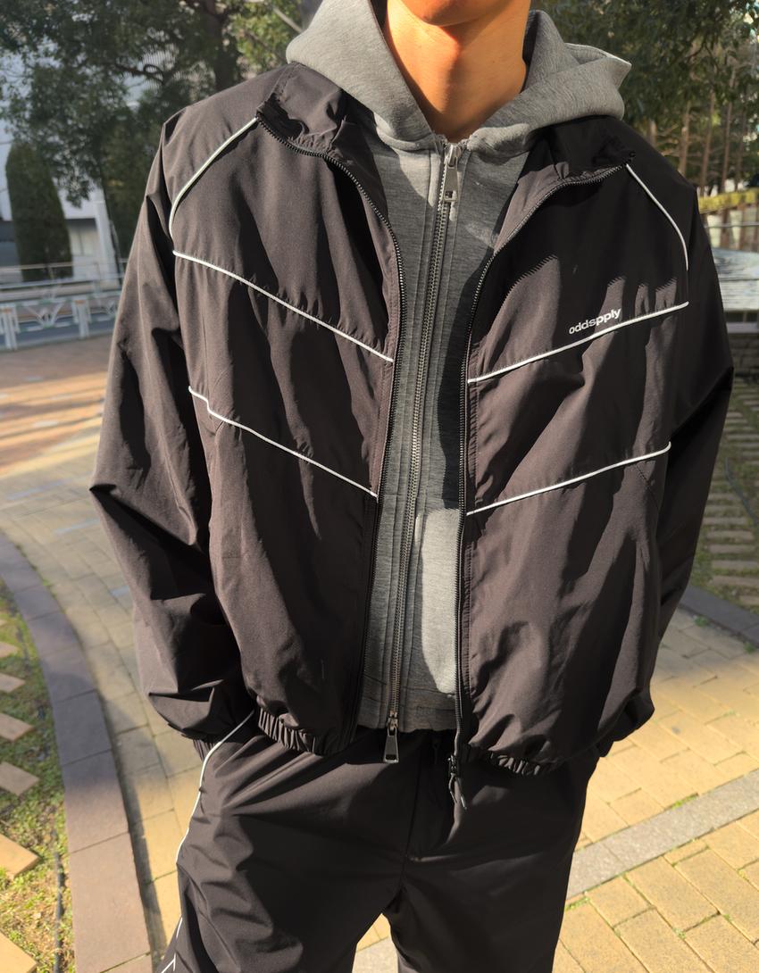 Technische Jacke-Schwarz