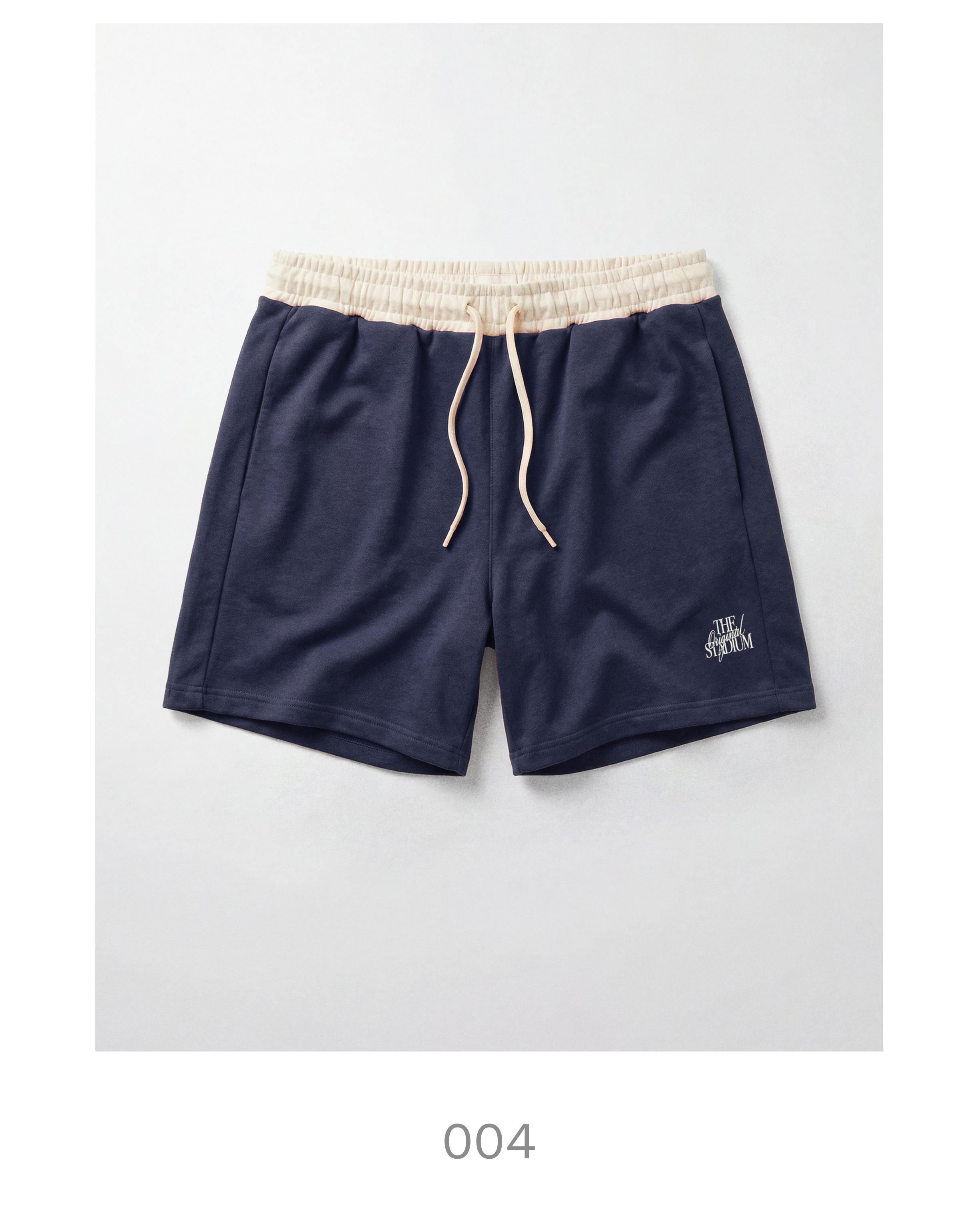 Short patch Bermuda shorts — Navy
